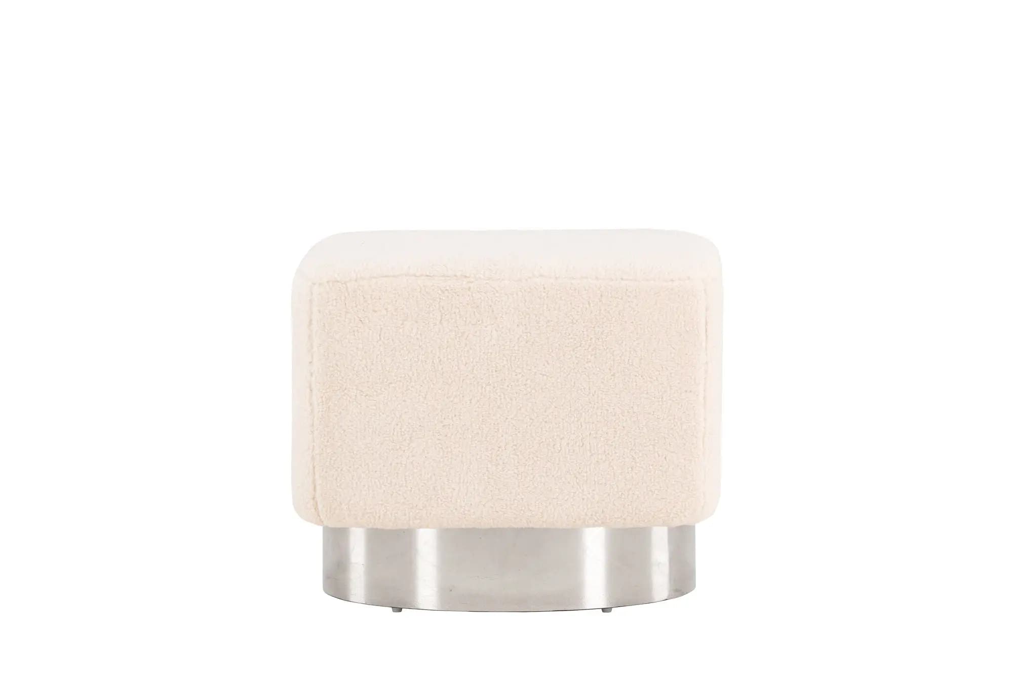 Pouf Newton - 45 x 45 x 38 - Polaire