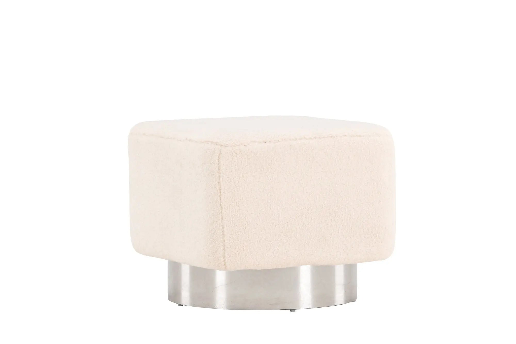 Pouf Newton - 45 x 45 x 38 - Polaire