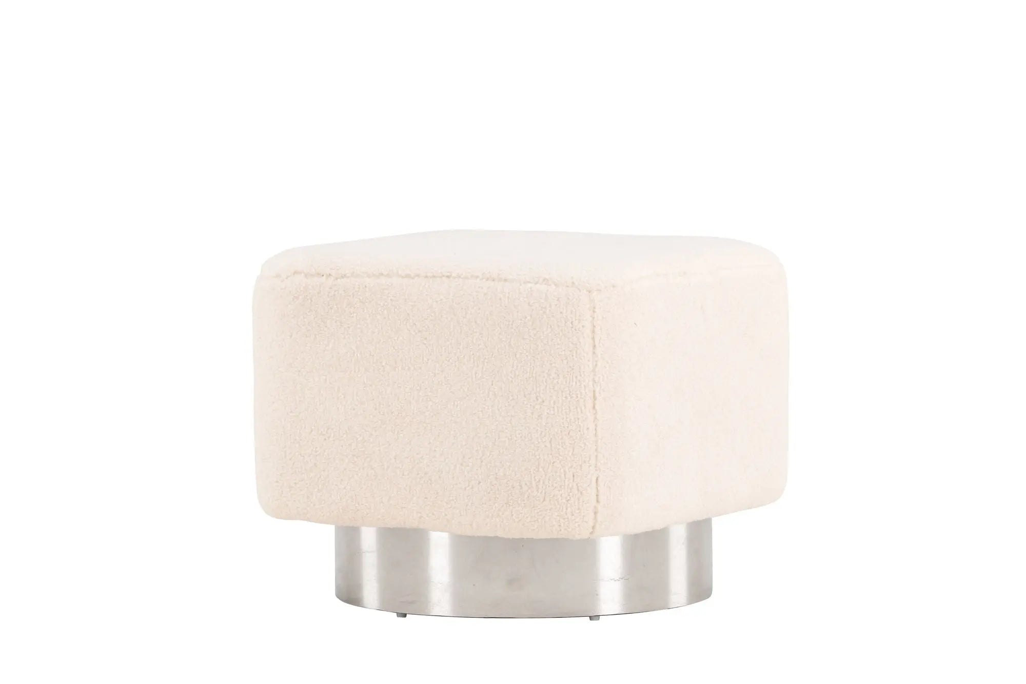 Pouf Newton - 45 x 45 x 38 - Polaire