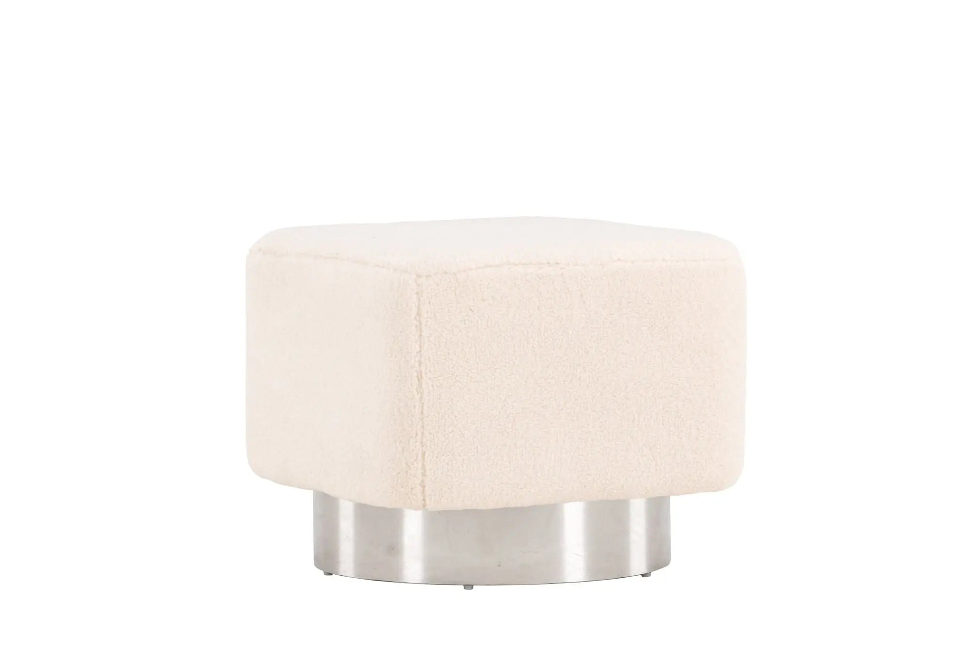 Pouf Newton - 45 x 45 x 38 - Polaire