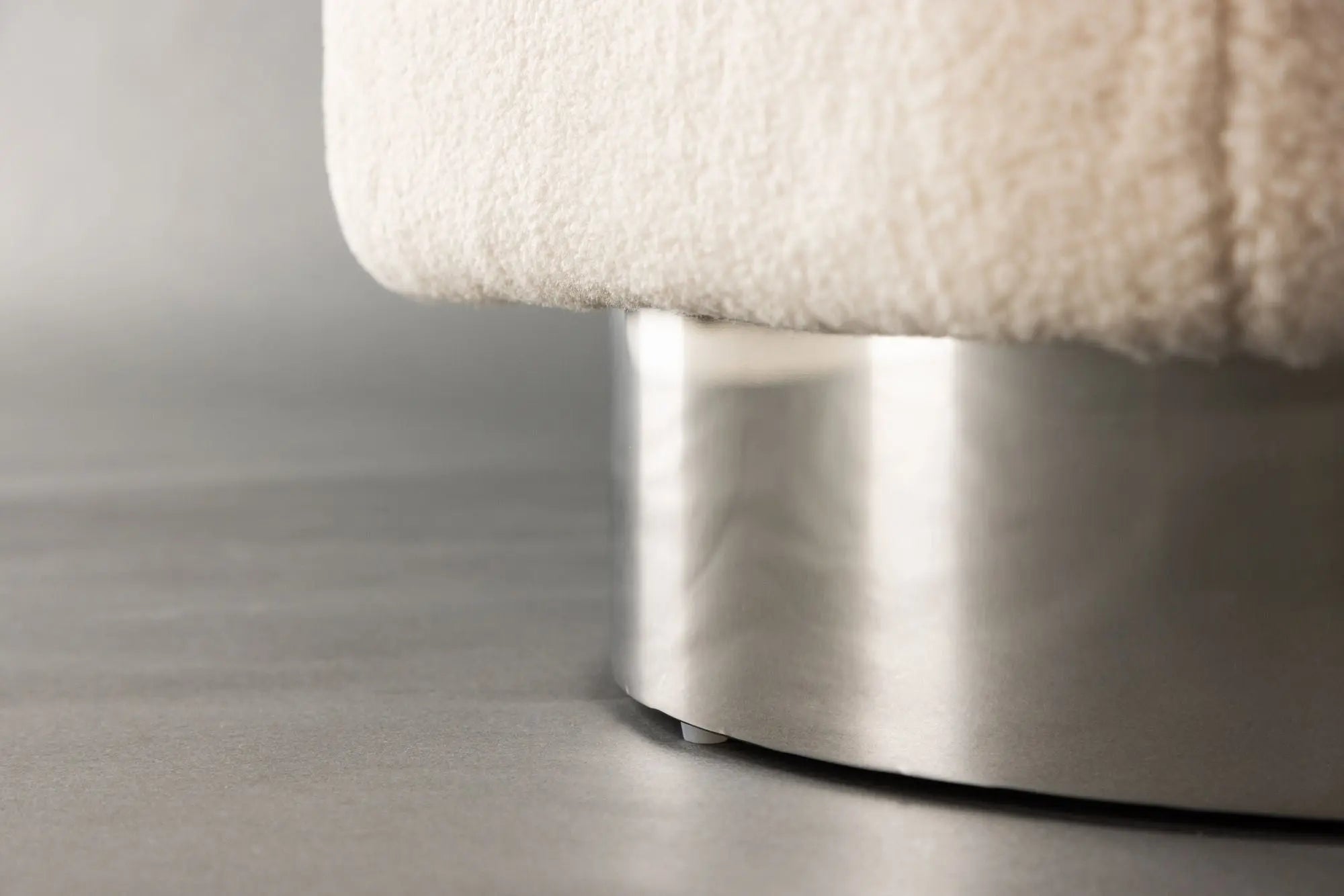 Pouf Newton - 45 x 45 x 38 - Polaire