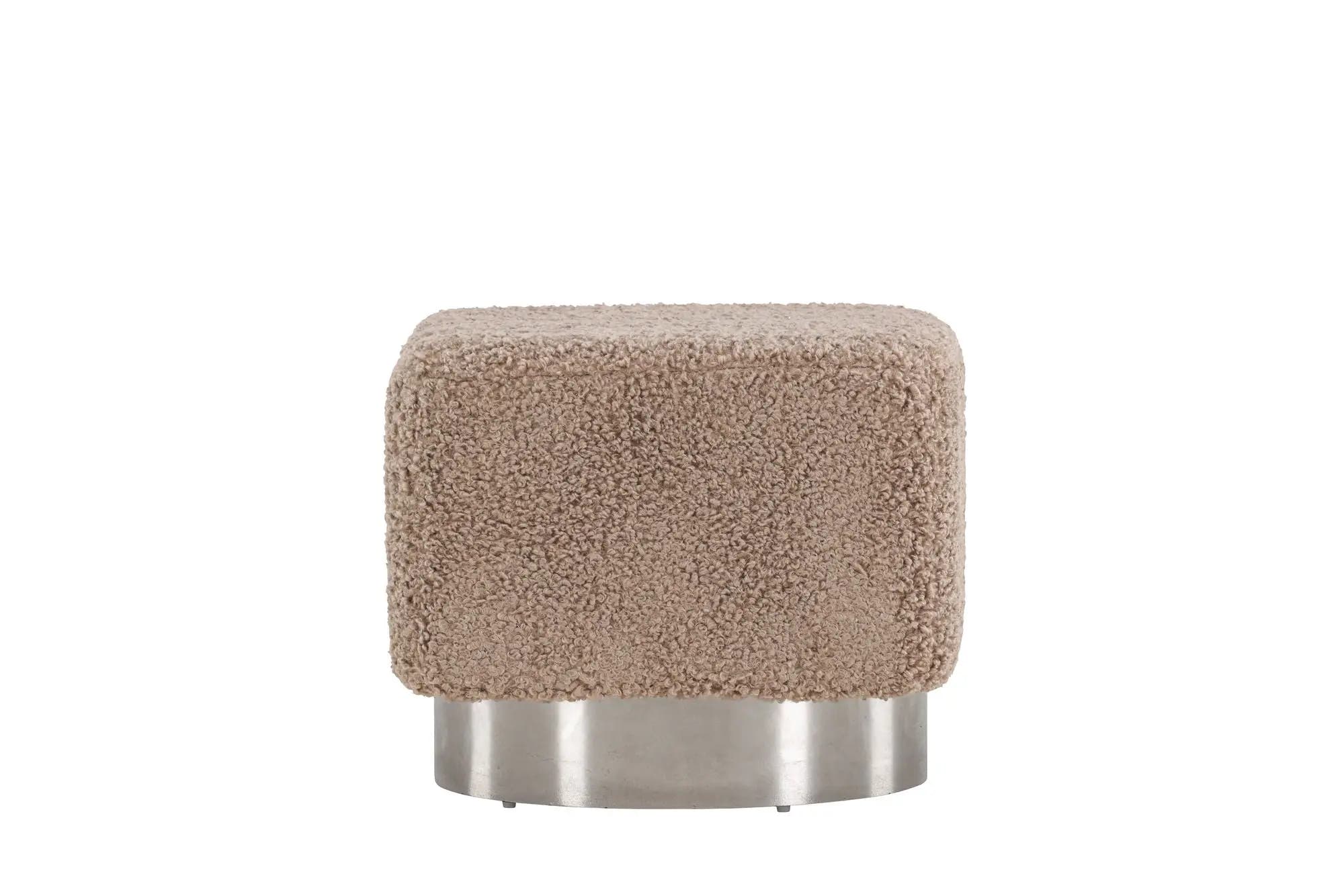 Pouf Newton - 45 x 45 x 38 - Nounours en polyester