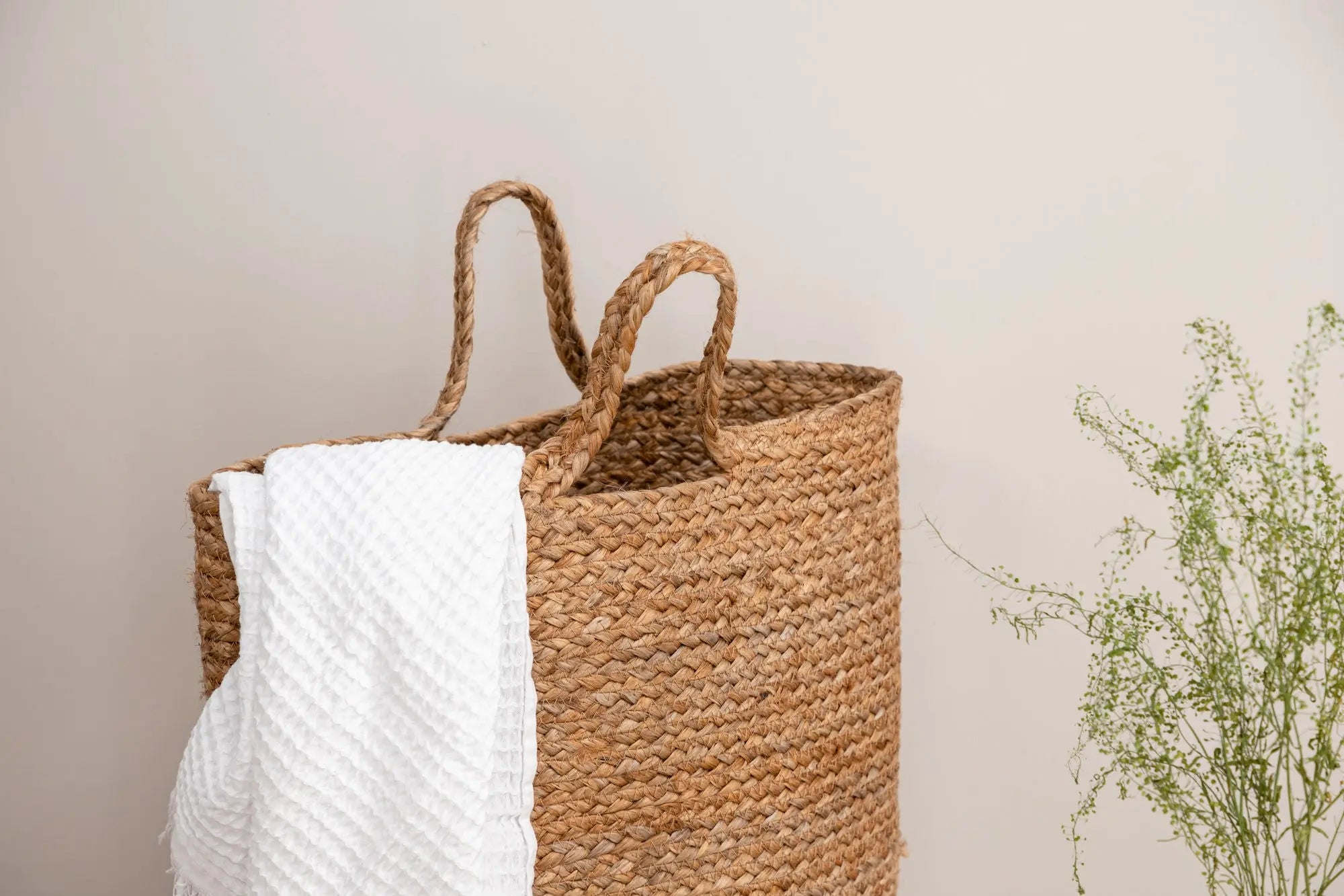 Panier Pune - ø35 - Jute