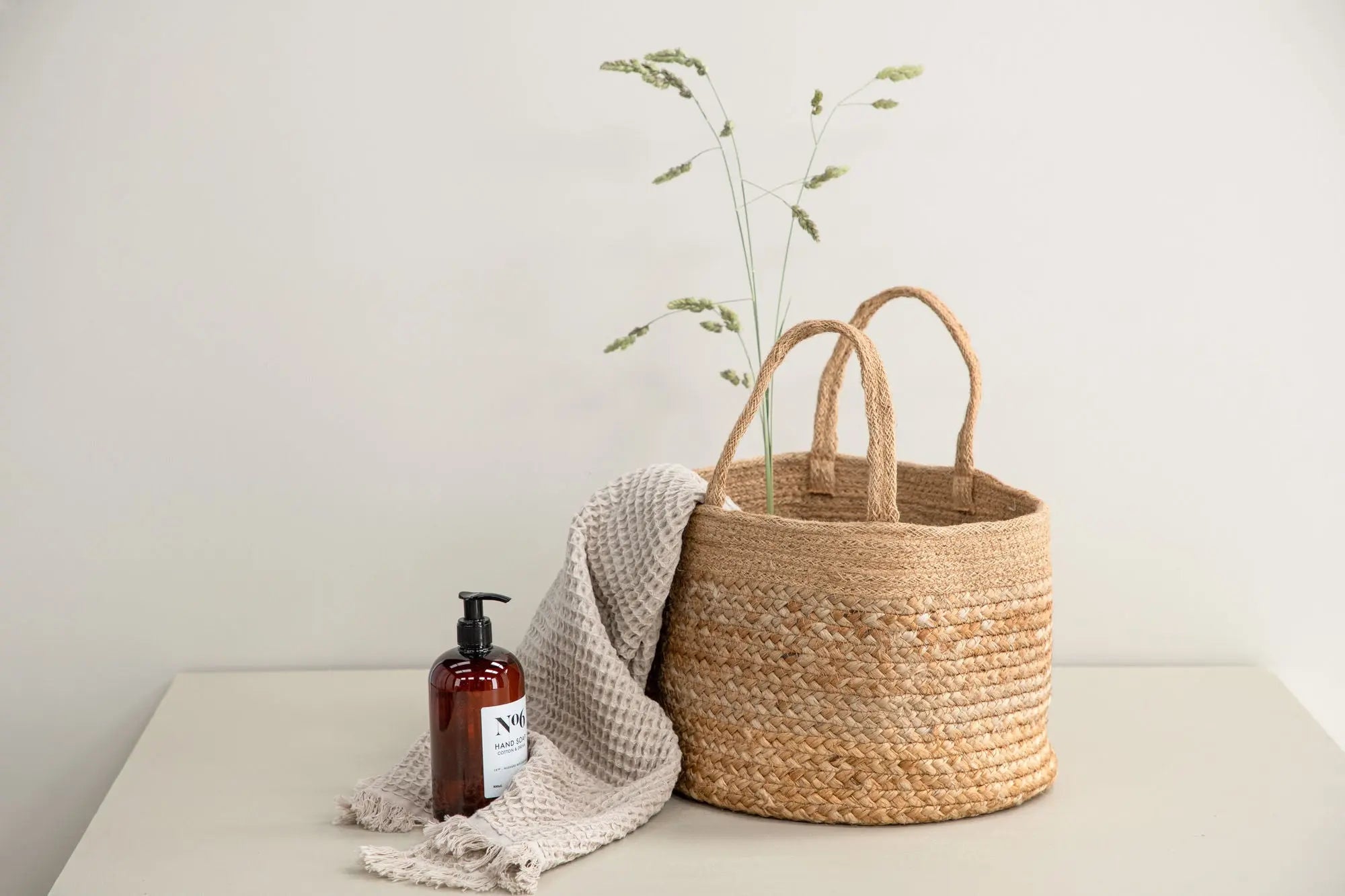 Panier Mumbai - ø32 - Jute