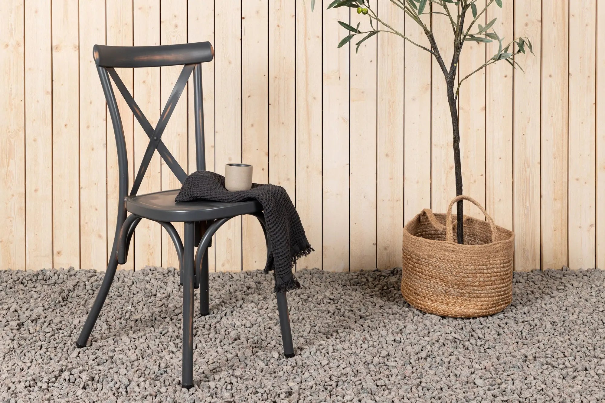 Lot de 2 chaises Tablas  Loome