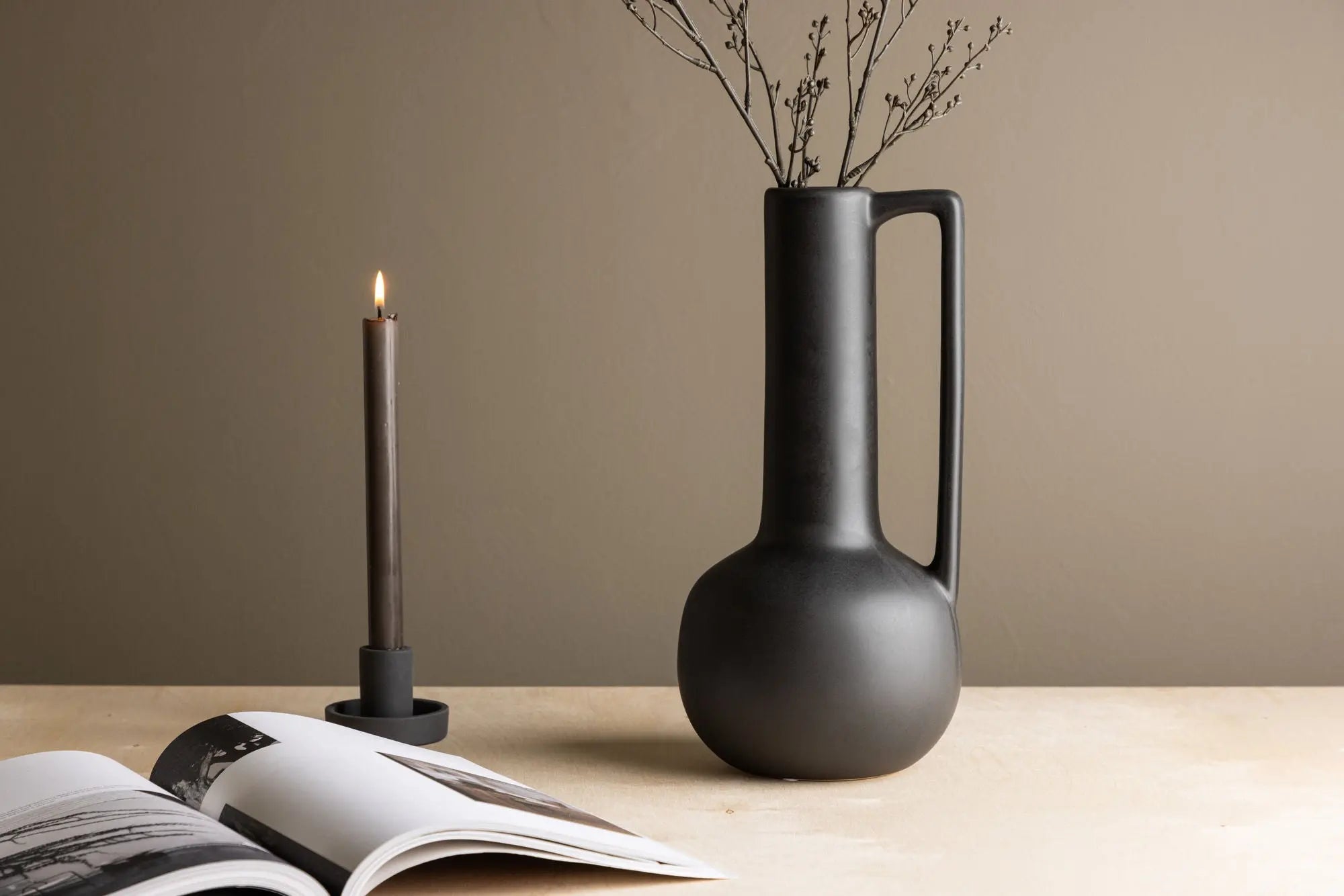 Vase Allis - ø18 - Grès cérame