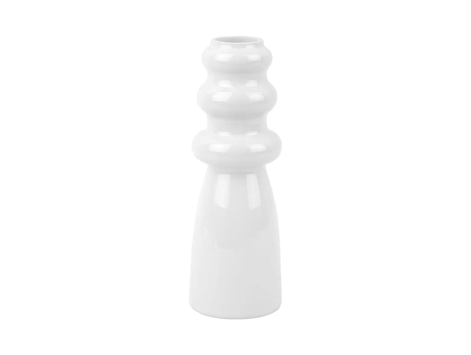 Vase Sparkle Bottle glass white
