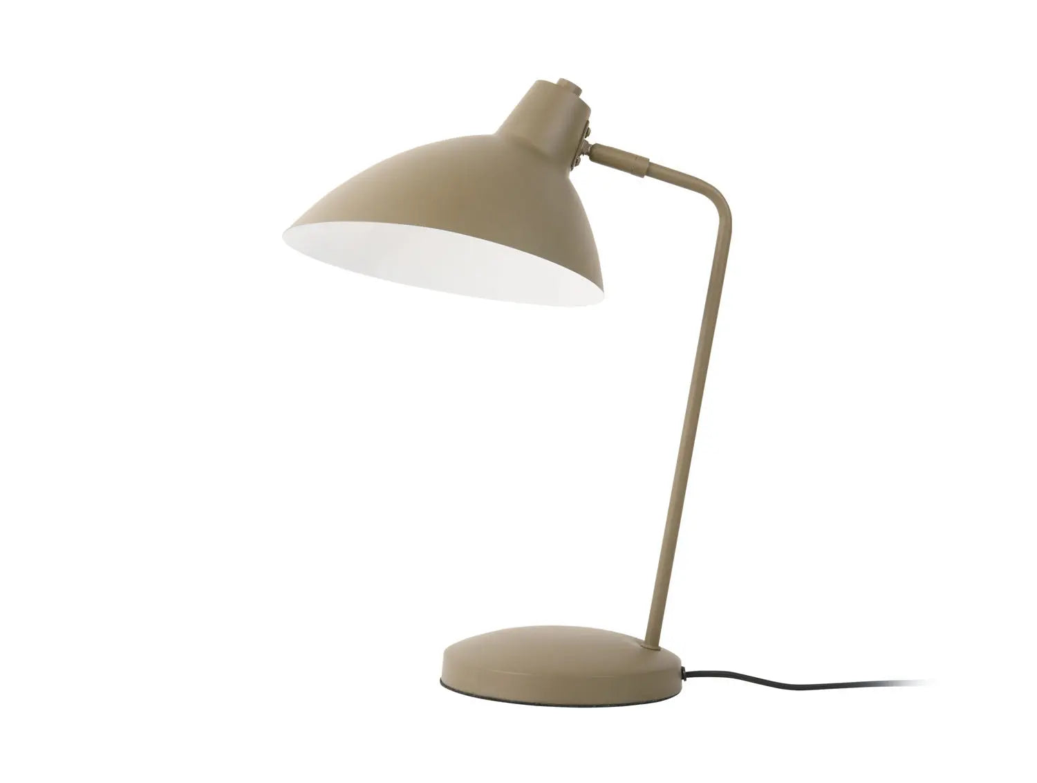 Table lamp Casque iron moss green - L 32cm x H 49