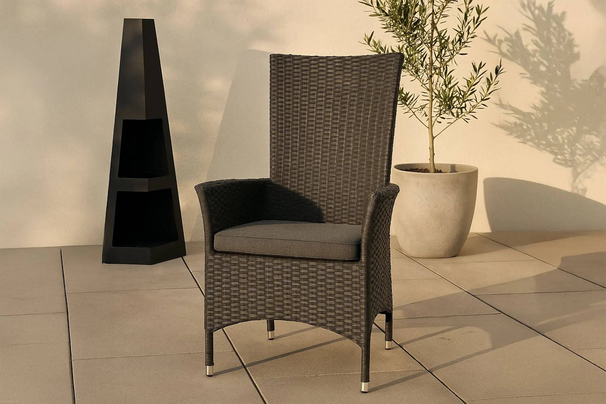 Lot de 2 chaises Padova inclinable  Loome