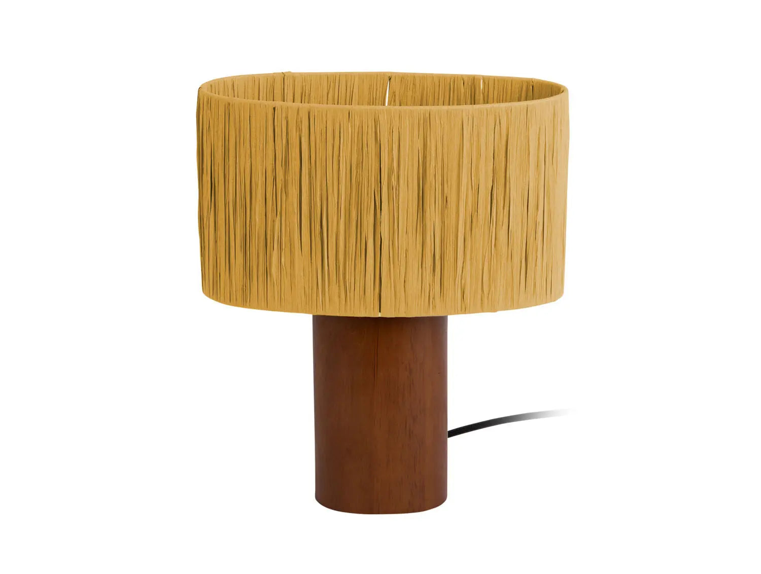 Table lamp Sheer Oval ochre yellow
