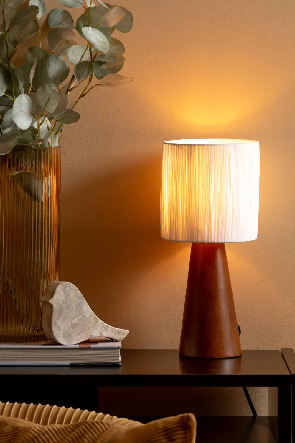 Table lamp Sheer Cone ivory