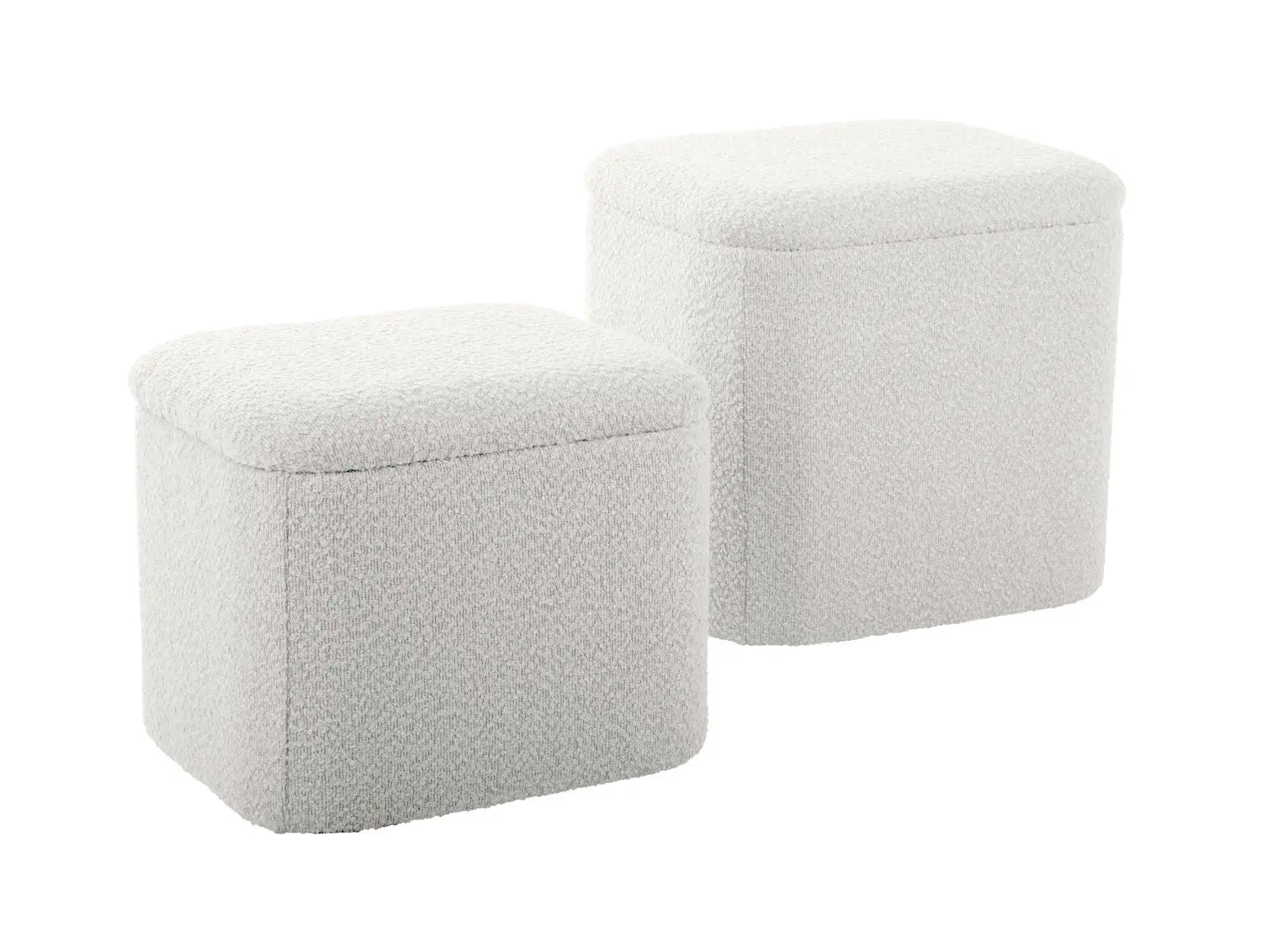 Pouf Ada, lot de 2 pièces