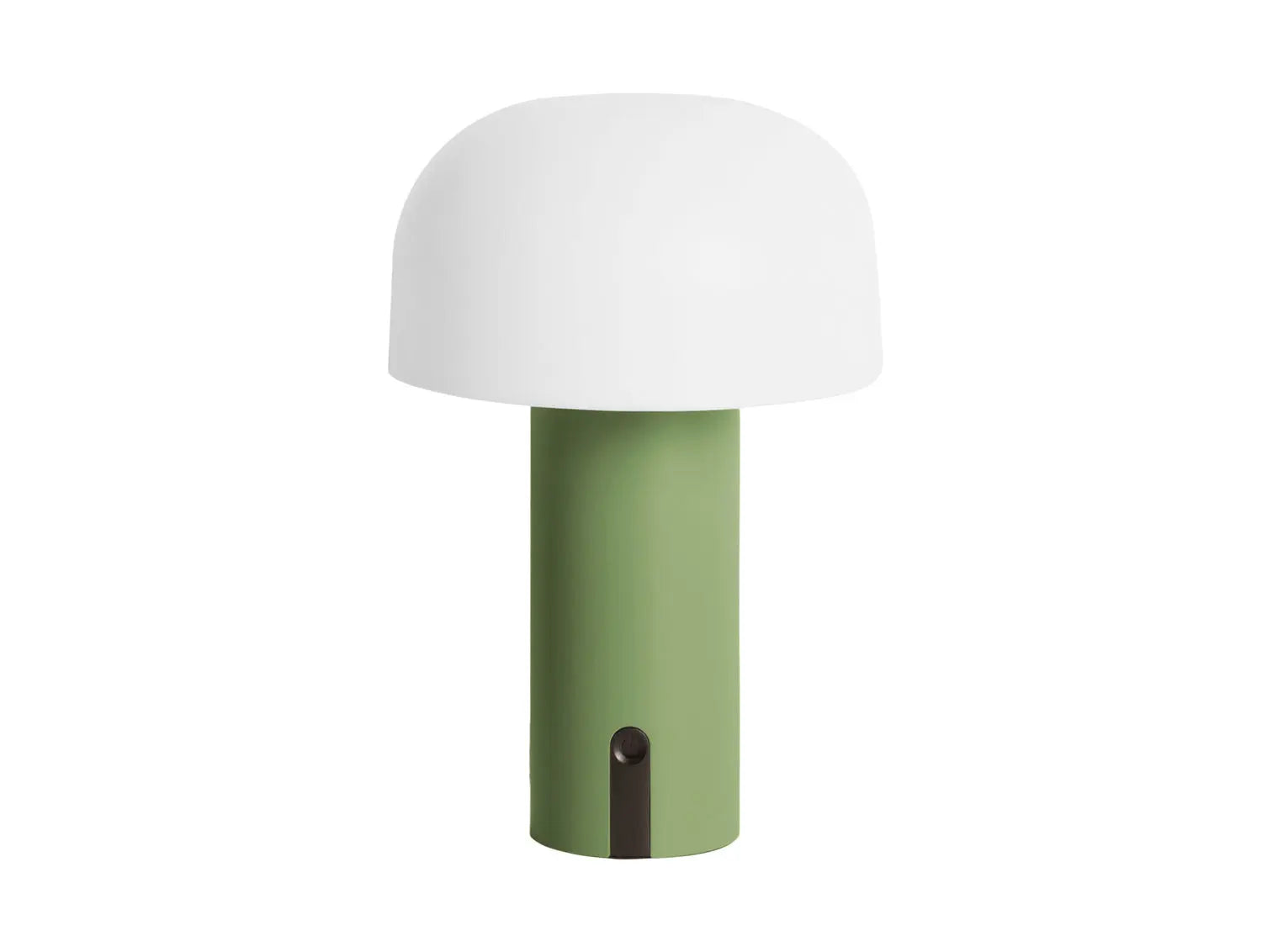 Table lamp Luca iron jungle green LED
