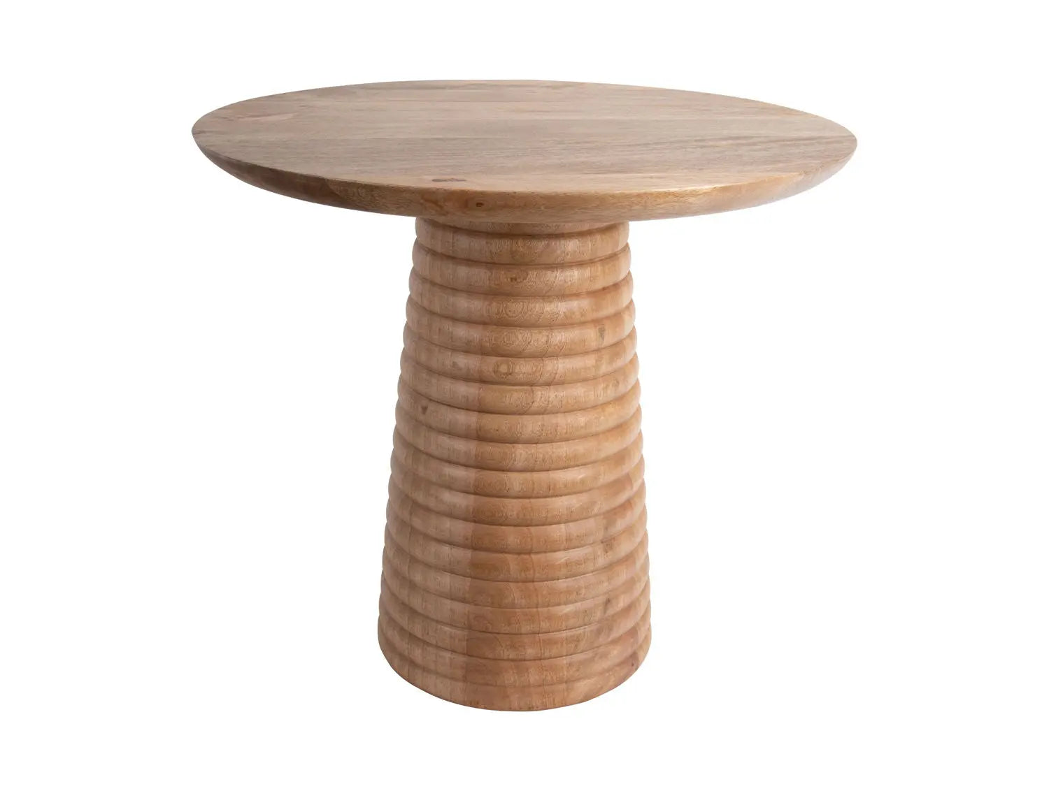 Side table Force layered base large mango wood
