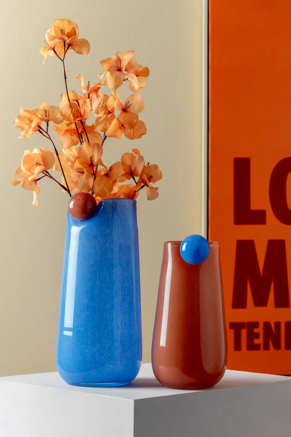 Vase Bolita en verre