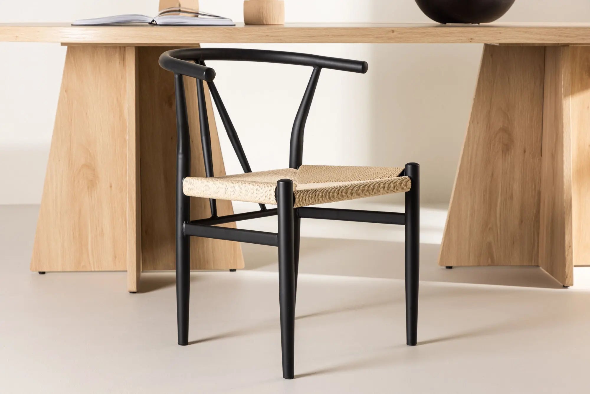 Chaise de salle à manger Alfons - 58*54.5*72 - Acier