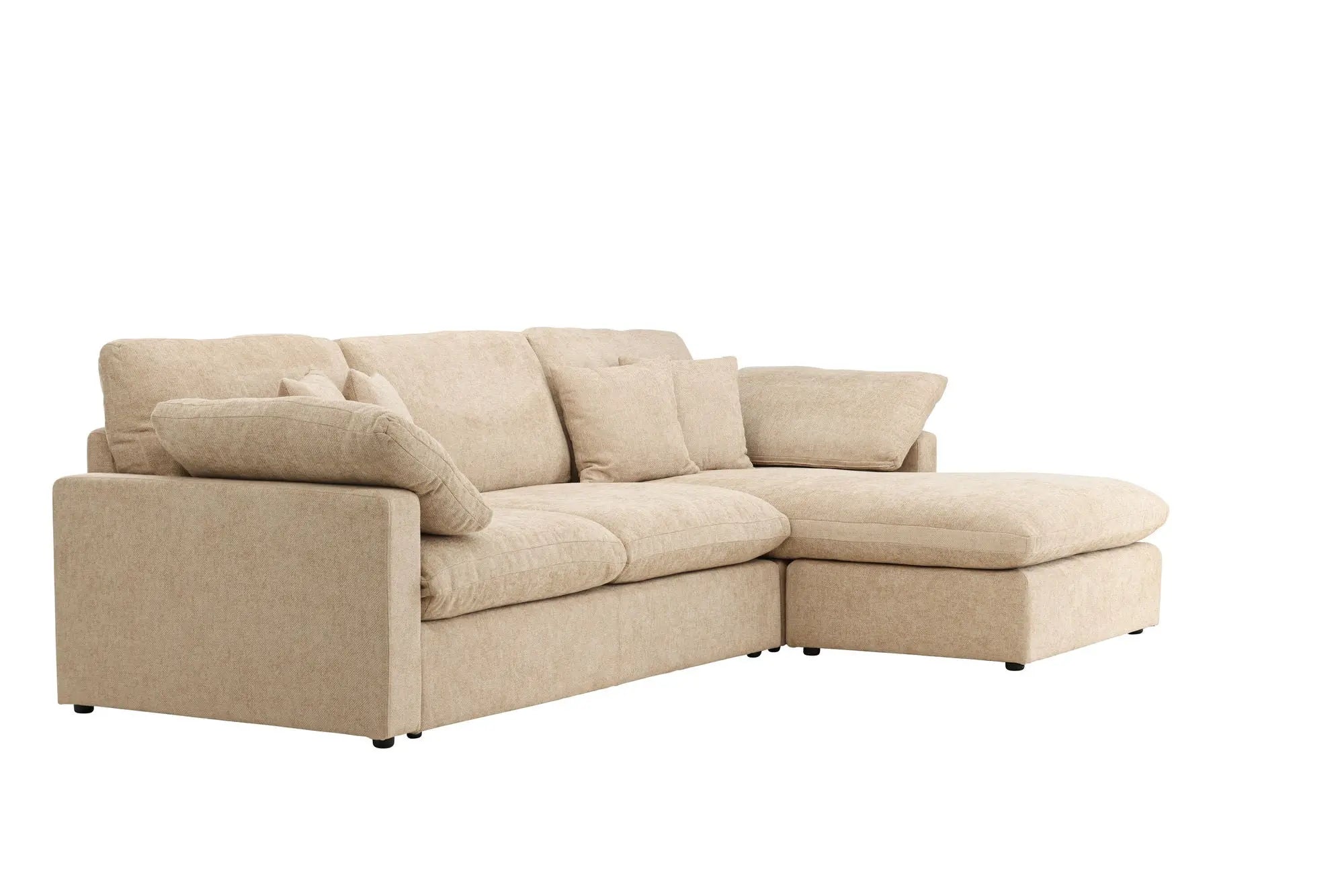Canapé d'angle Amalfi - 304x182x89 - Polyester