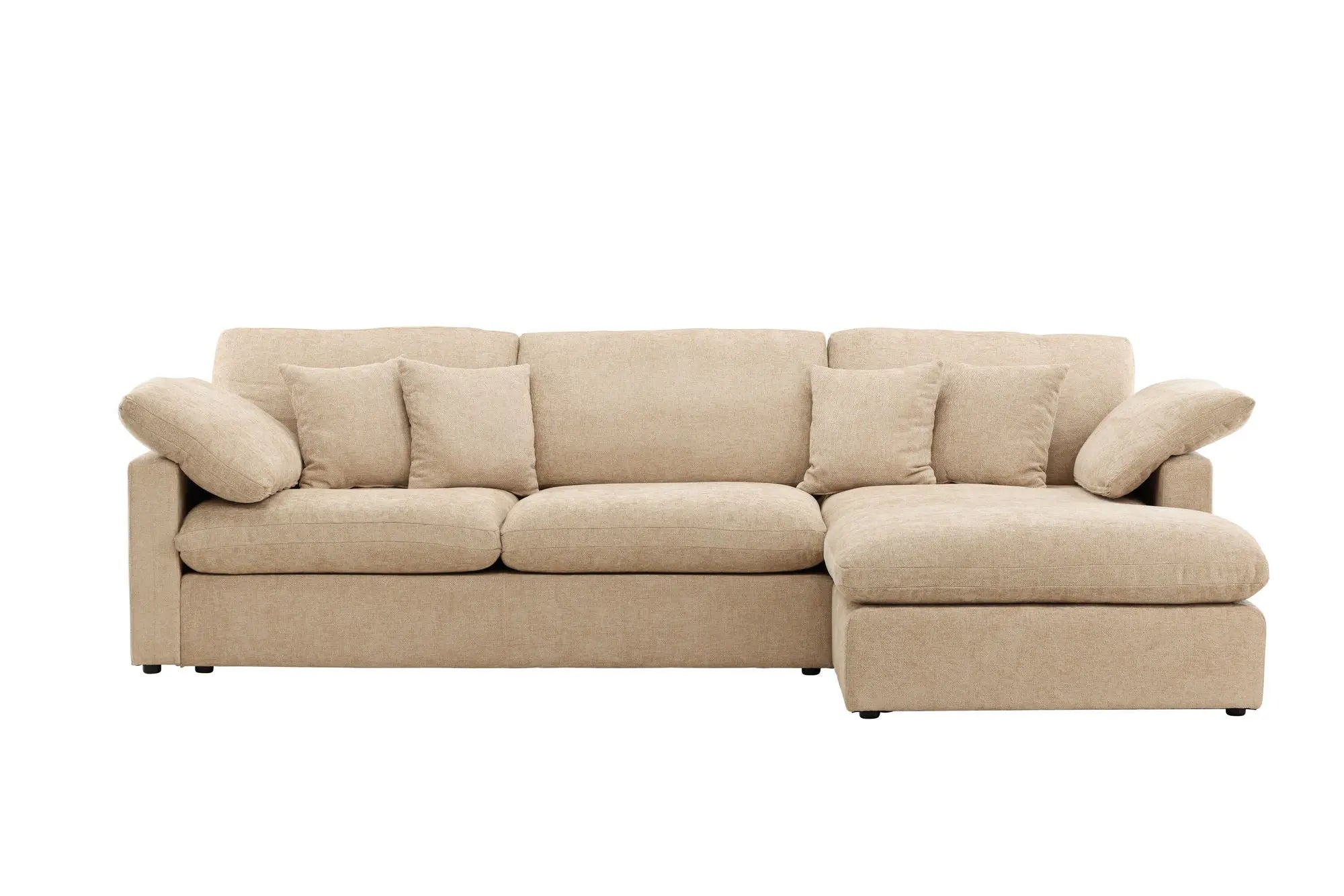 Canapé d'angle Amalfi - 304x182x89 - Polyester