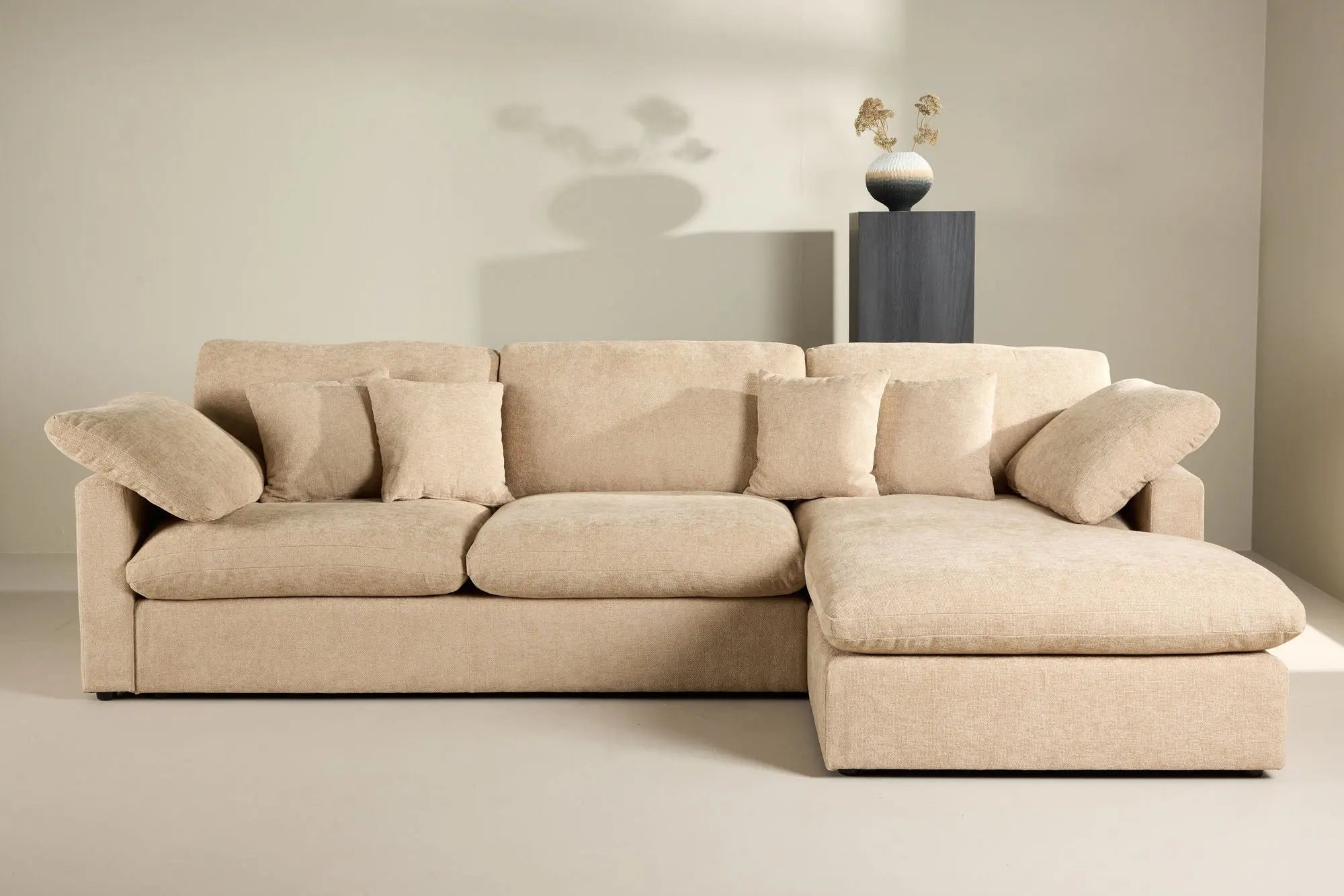 Canapé d'angle Amalfi - 304x182x89 - Polyester