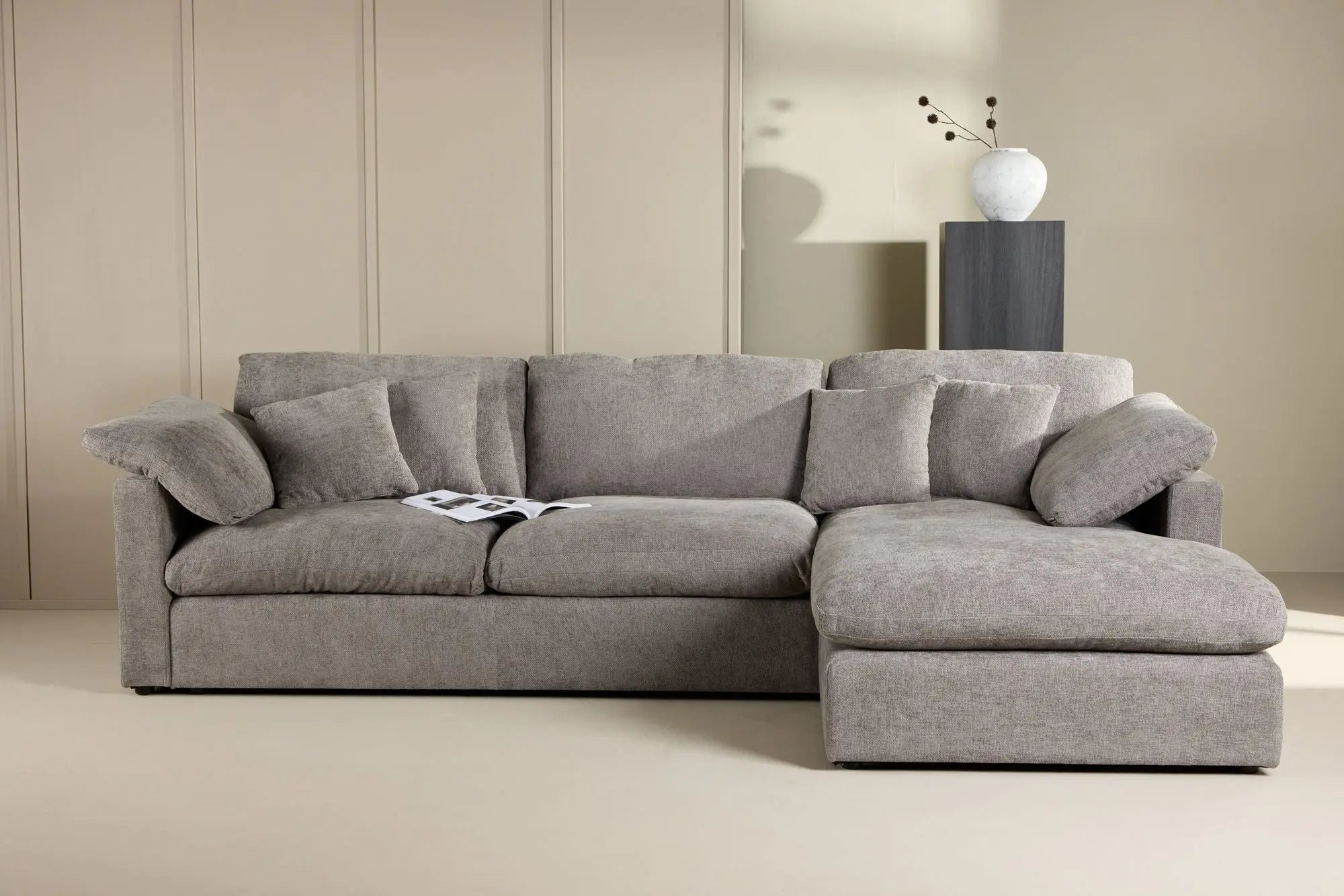 Canapé d'angle Amalfi - 304x182x89 - Polyester