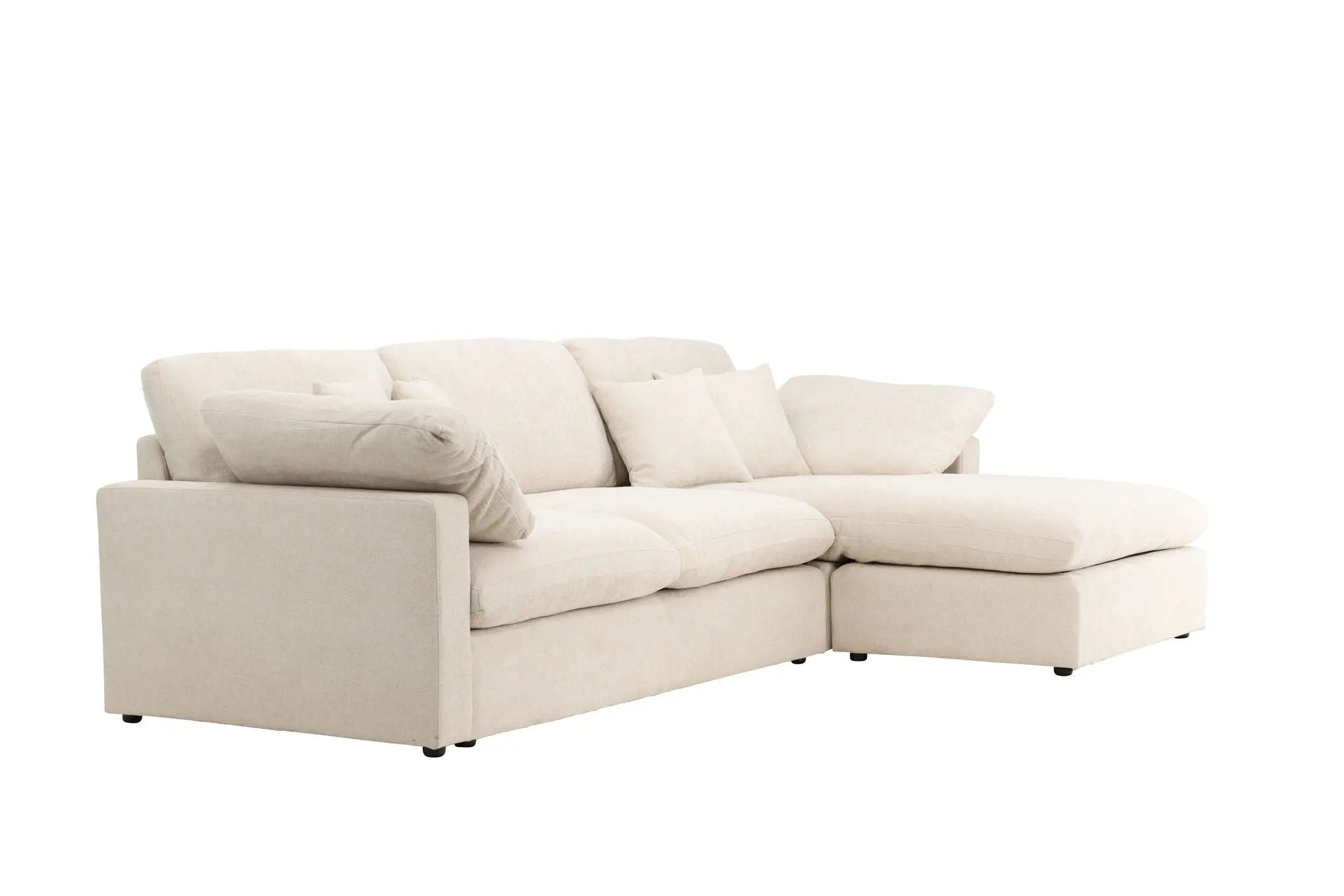 Canapé d'angle Amalfi - 304x182x89 - Polyester