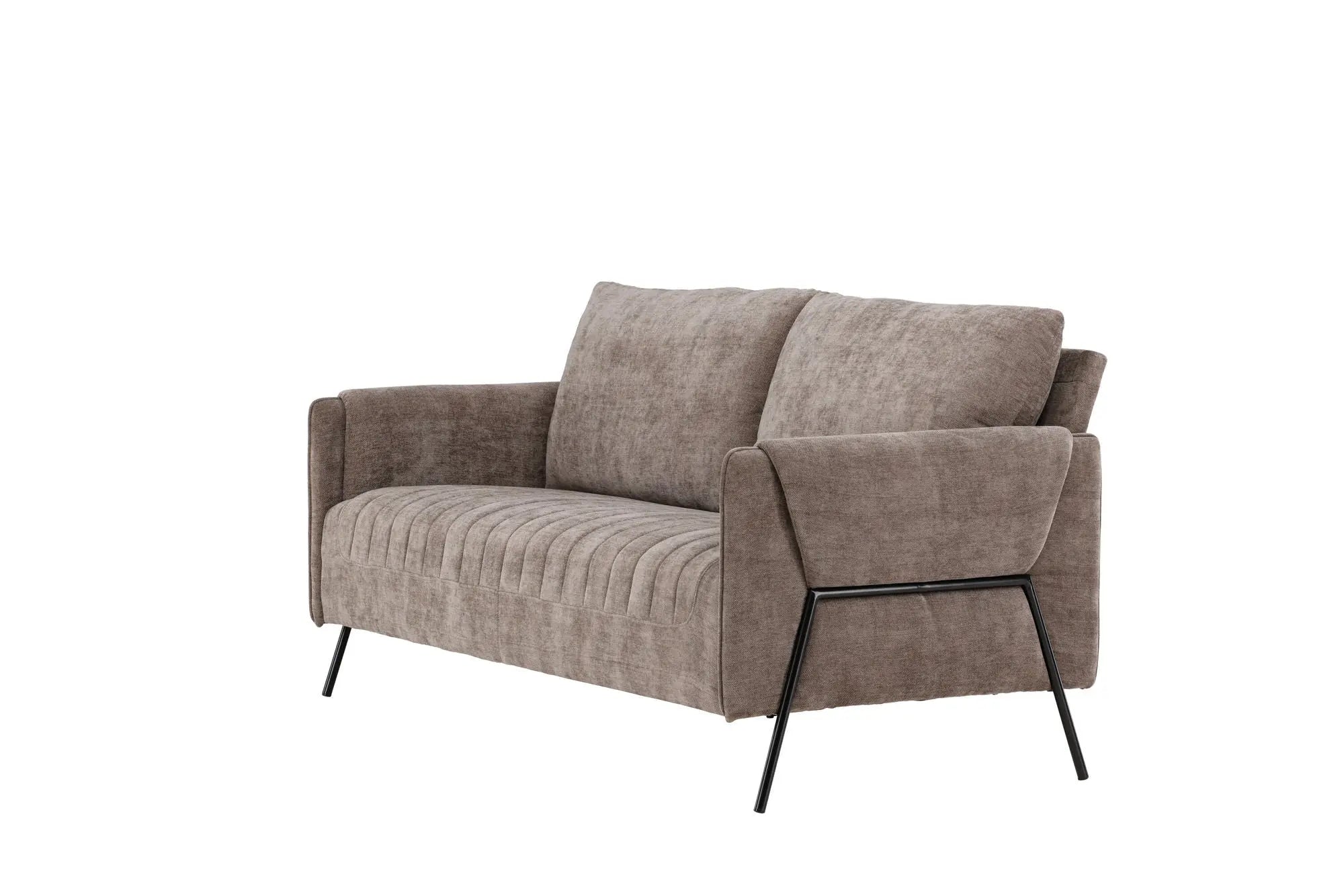 Canapé 2 places Indigo - 77X165X85 - Polyester