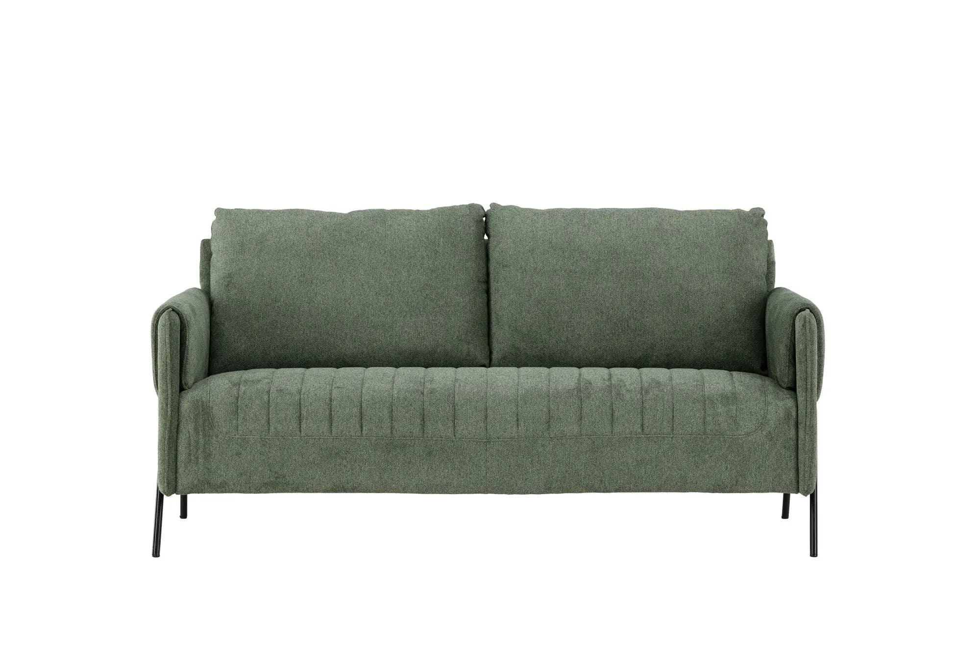 Canapé 2 places Indigo - 77X165X85 - Polyester