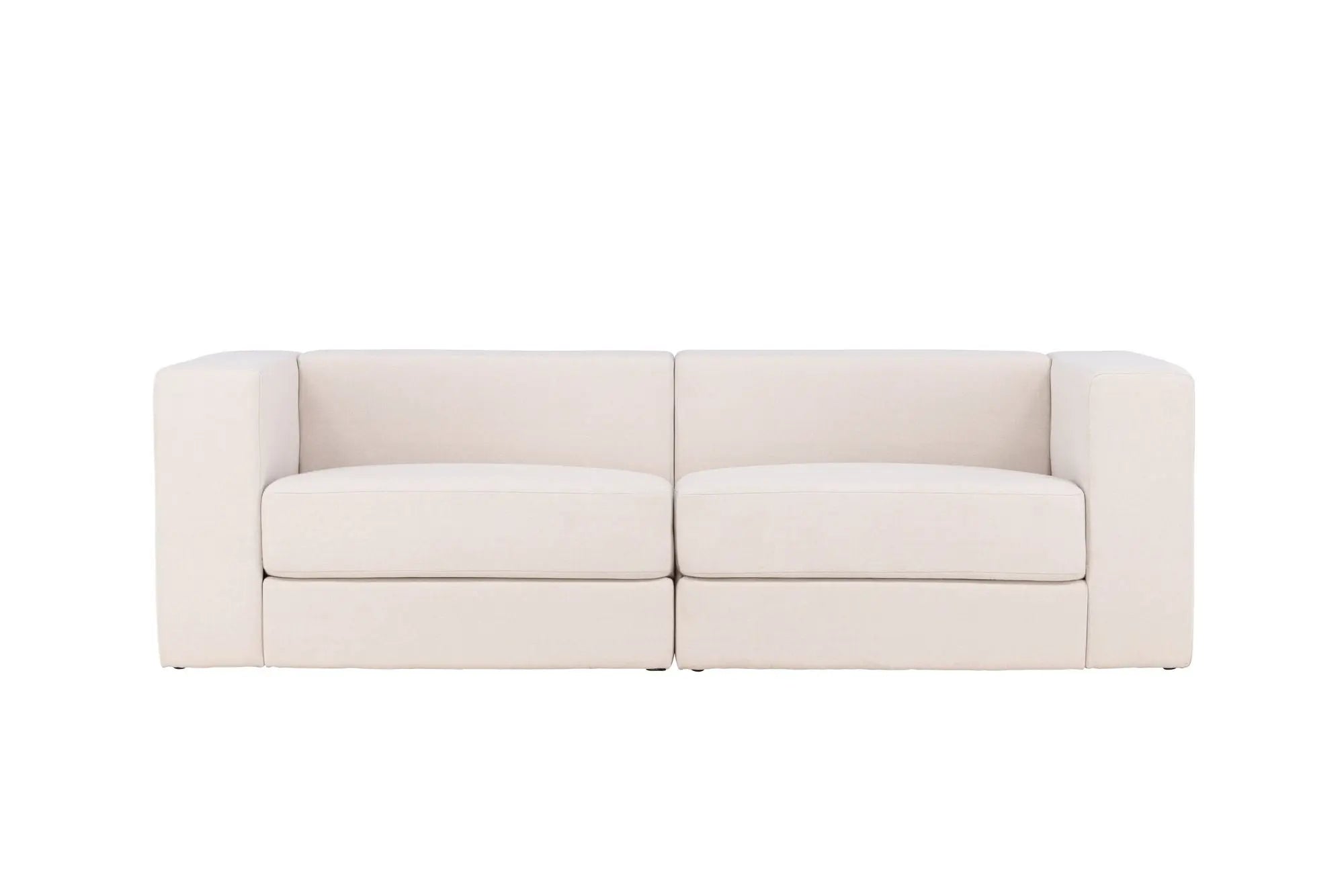Canapé 3 places Lumi - 94X238X70 - Polyester Lin