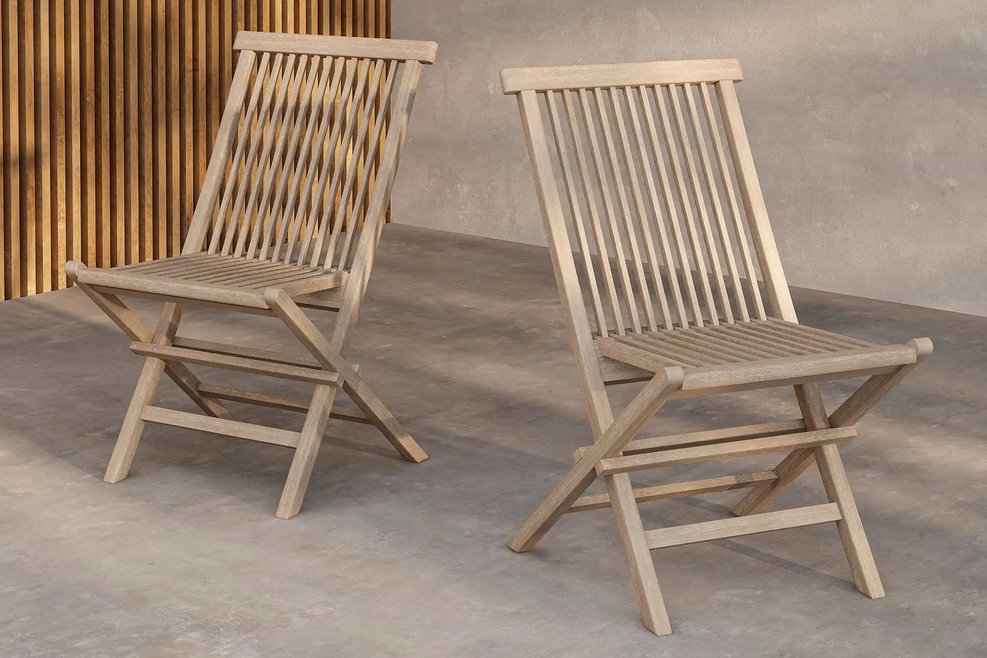 Lot de 2 chaises de salle à manger Kenya  Loome