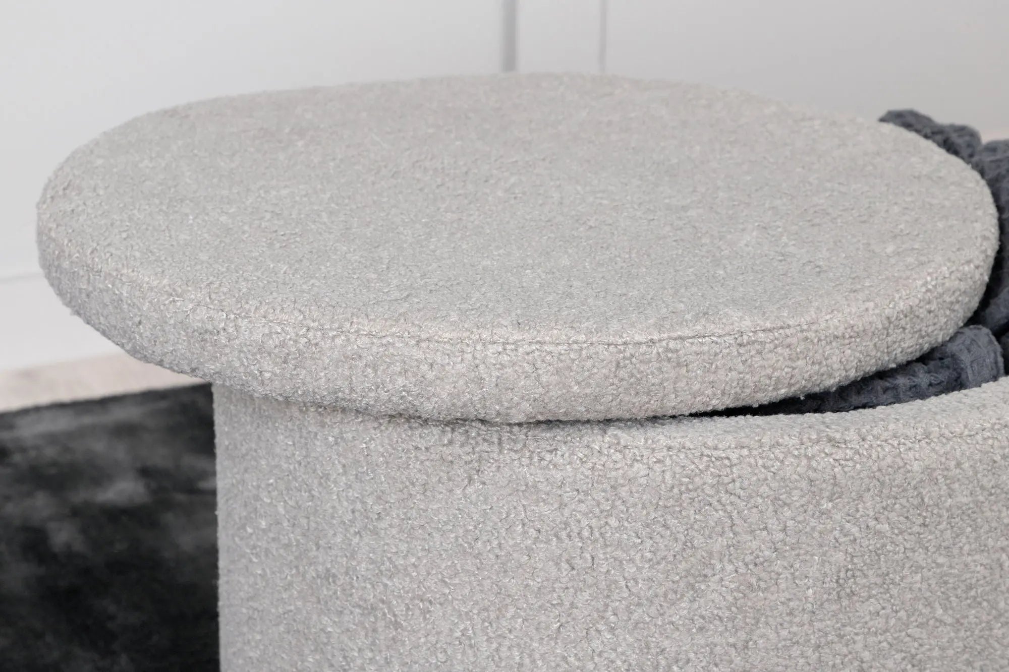 Pouf Dunken - ø51 - Nounours en polyester