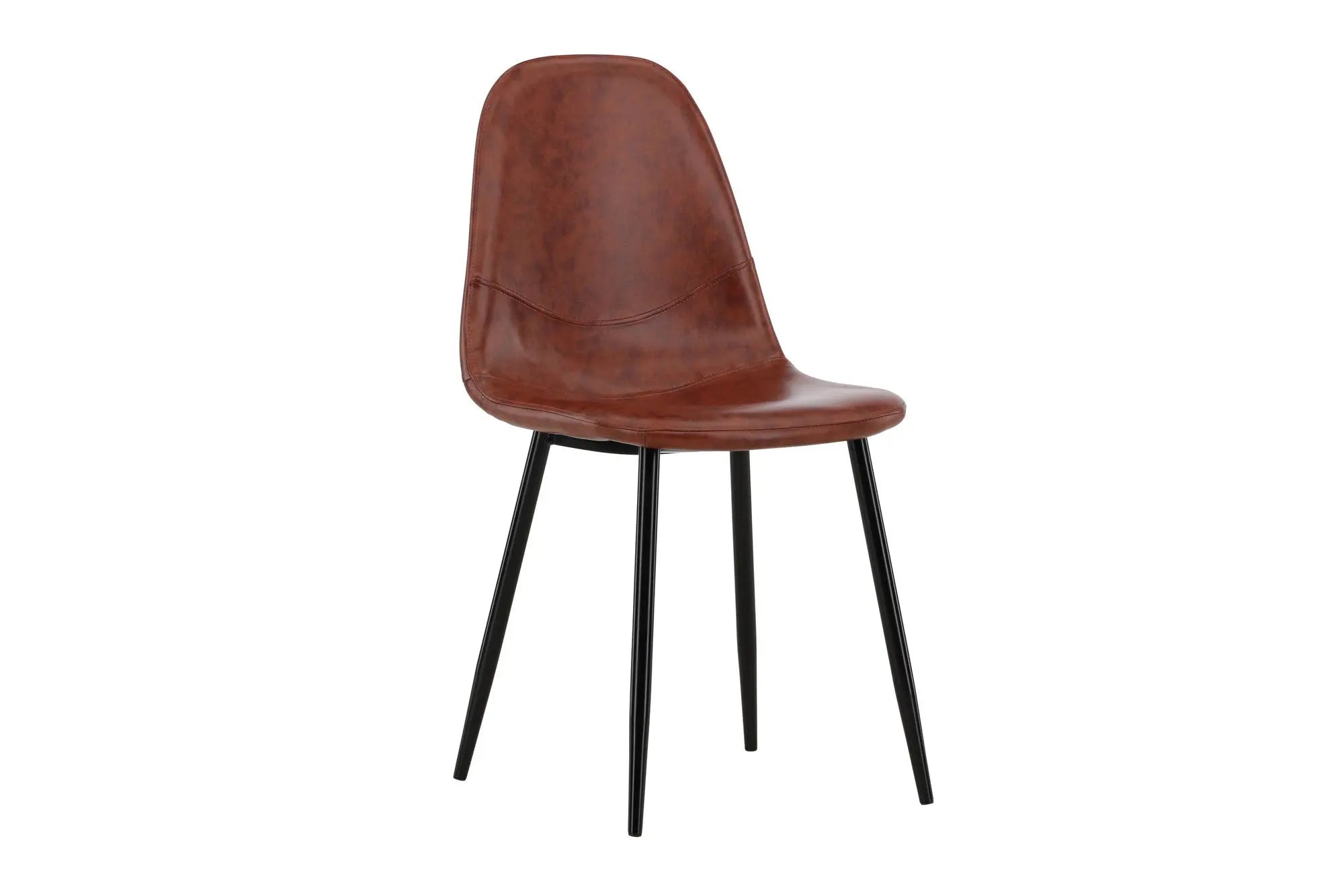 Lot de 2 chaises de salle à manger Polar - 53 x 88 x 46 - PU
