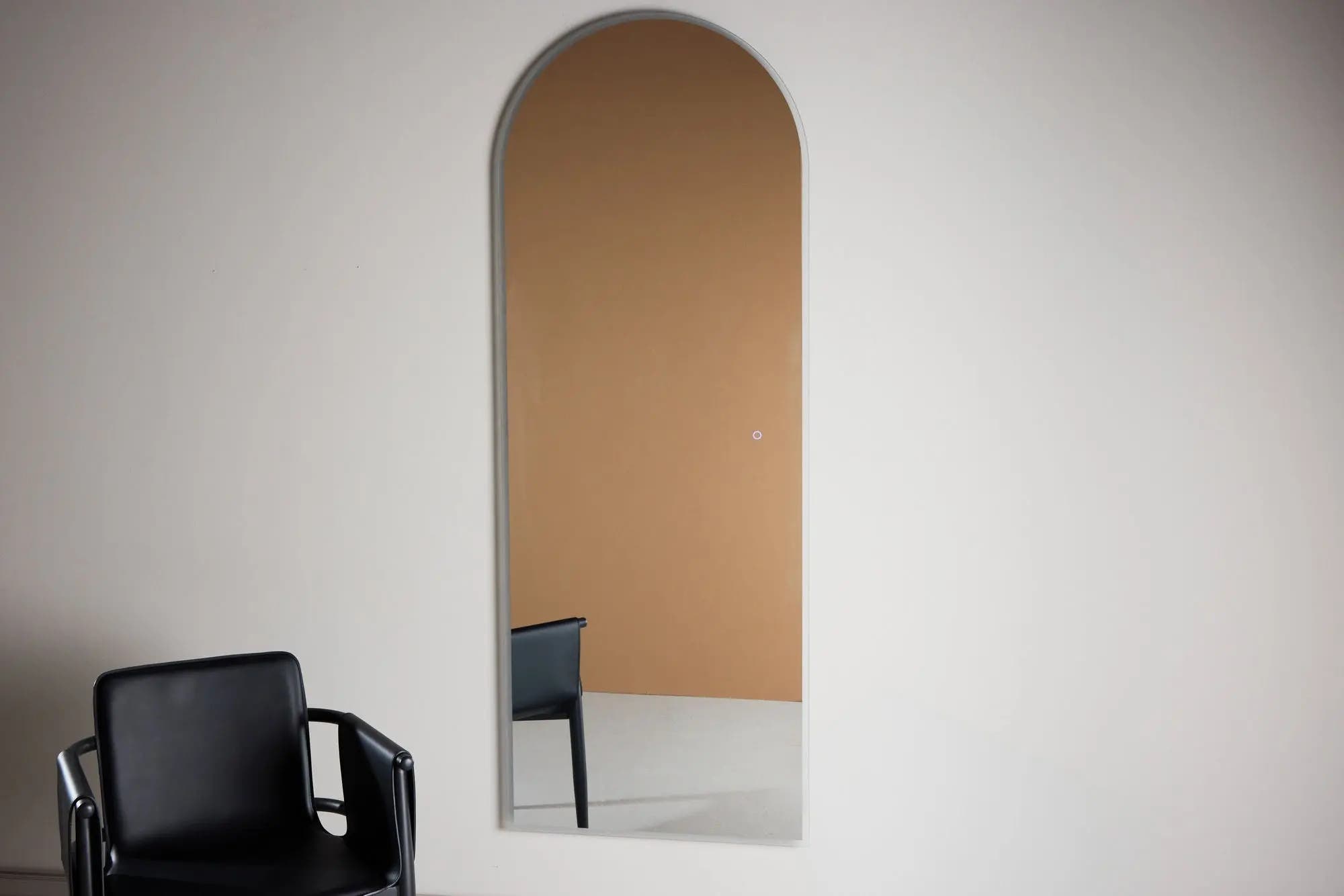Skeppsvik x Josefin Lustig 70x185 cm - Mirror Lamp - Black / Clear  Loome