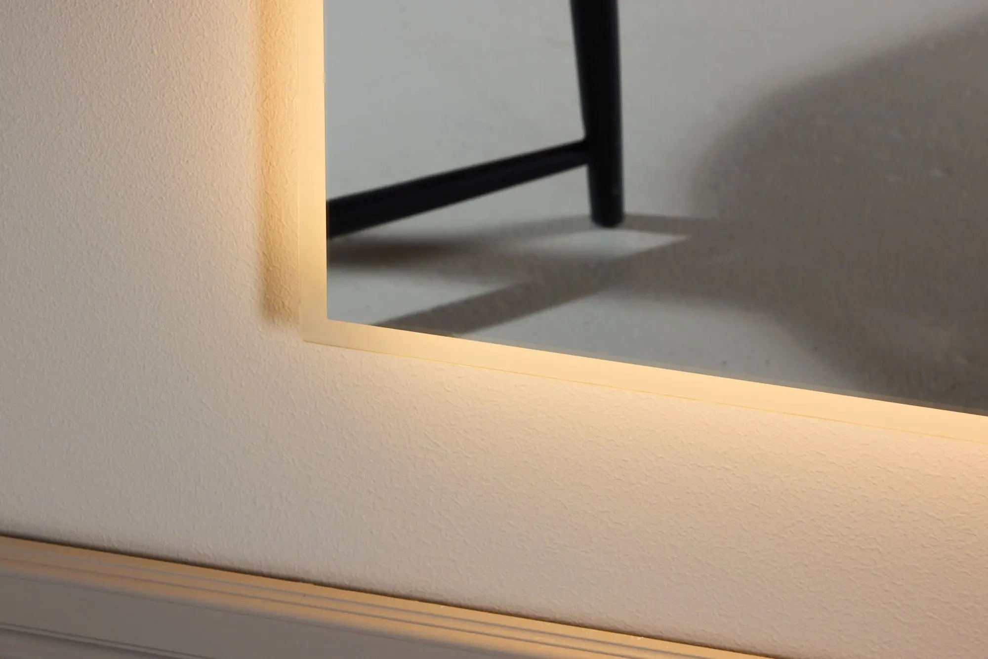 Skeppsvik x Josefin Lustig 70x185 cm - Mirror Lamp - Black / Clear  Loome