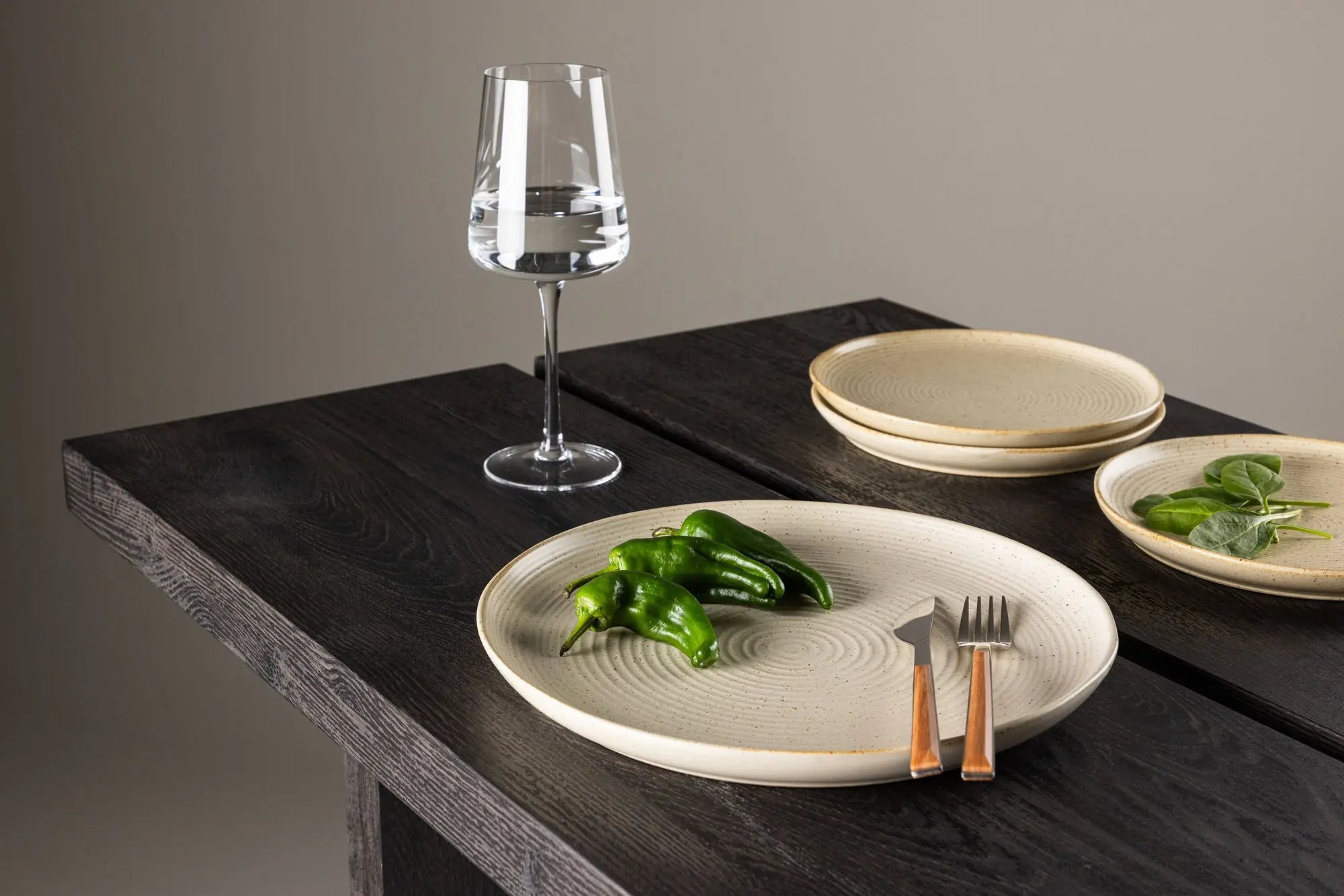 Lot de 2 assiettes Active - ø27 - Poterie