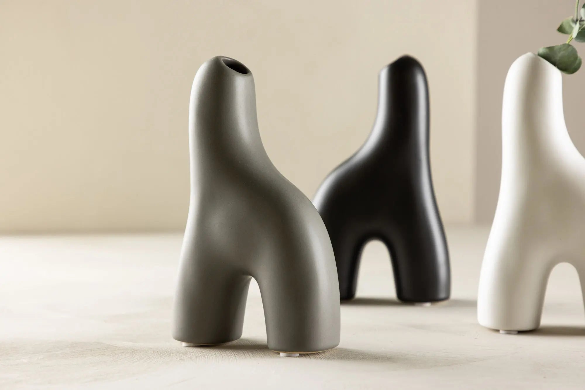 Vase Aya - 4,3 x 16 x 9,4 - Grès cérame