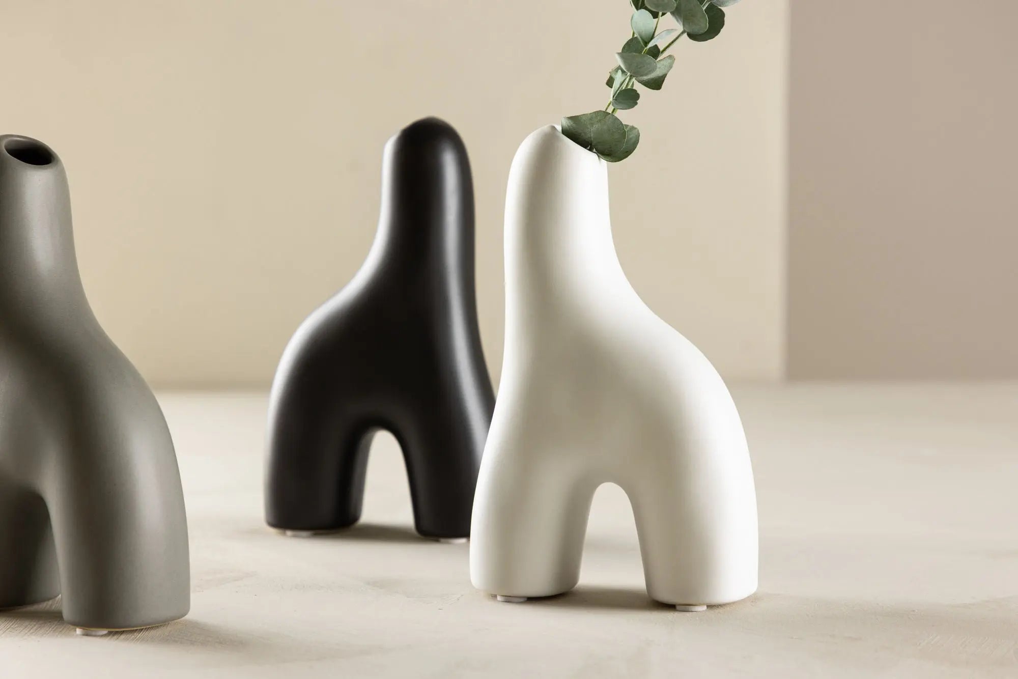 Vase Aya - 4,3 x 16 x 9,4 - Grès cérame
