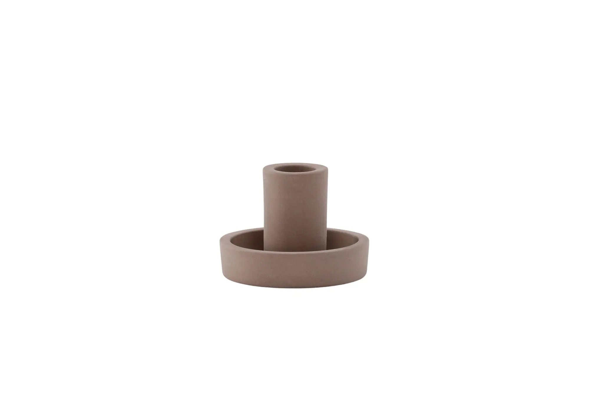 Bougeoir Ceco - ø11 - Color clay