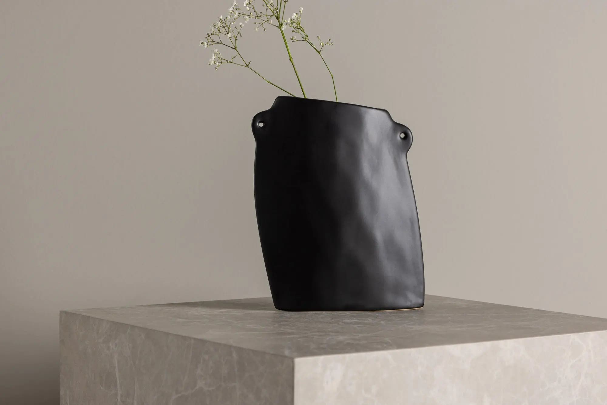 Vase Hie - 21 x 14 x 5 - Grès cérame