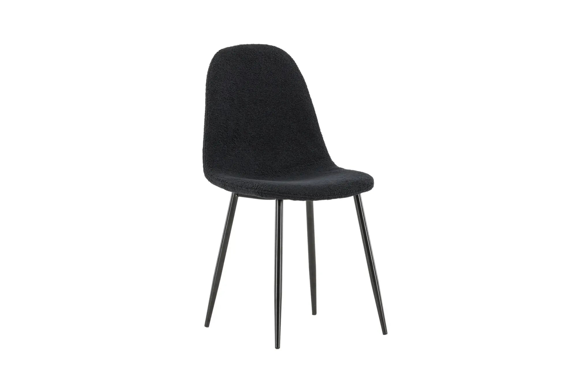 Lot de 2 chaises de salle à manger Polar - 53 x 88 x 46 - Nounours en polyester