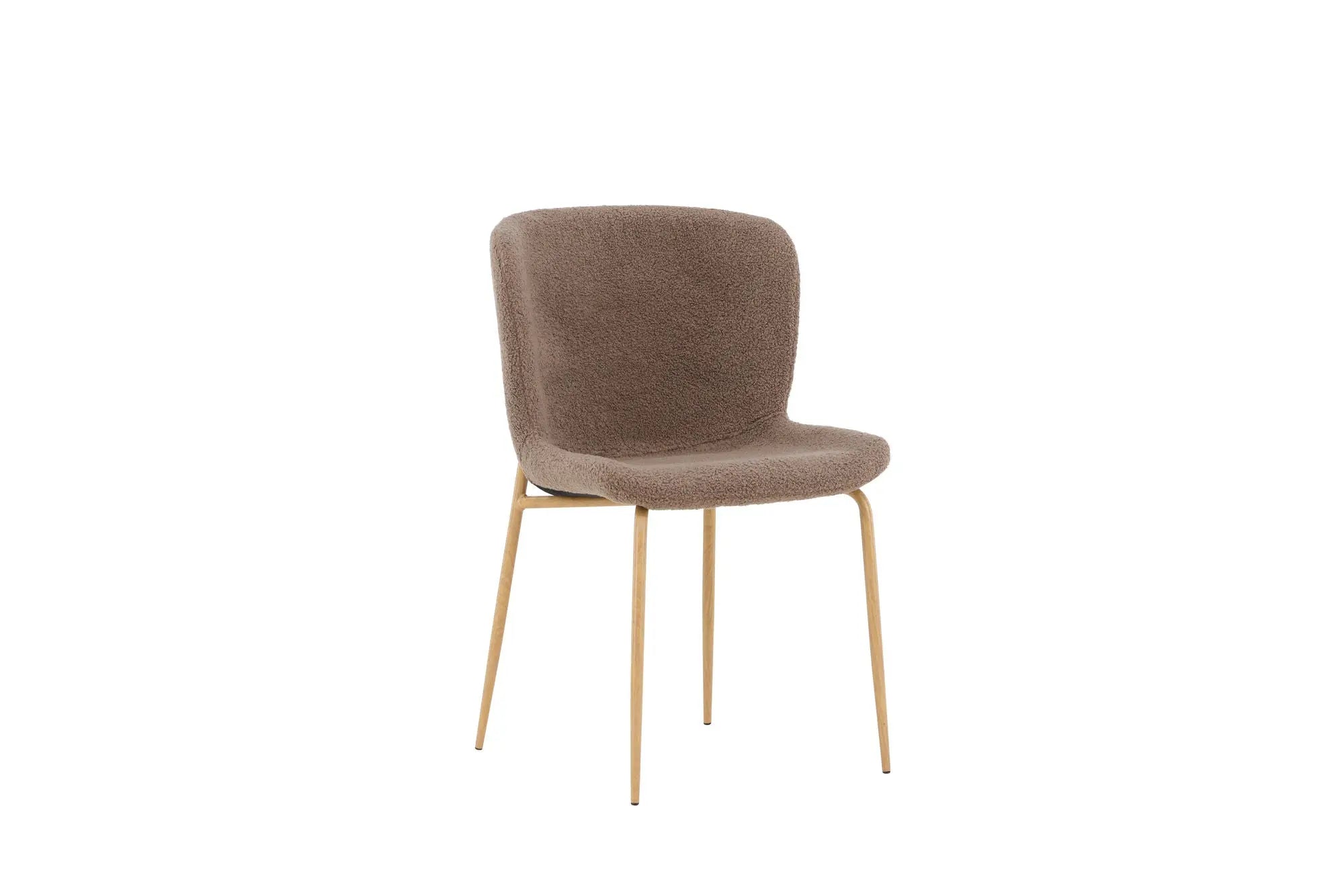 Lot de 2 chaises de salle à manger Modesto - 55*50*81 - Nounours en polyester