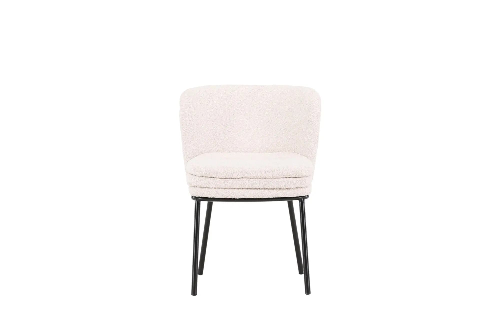 Lot de 2 chaises de salle à manger Agnes - 56.5*46.5*76.5 - Loop