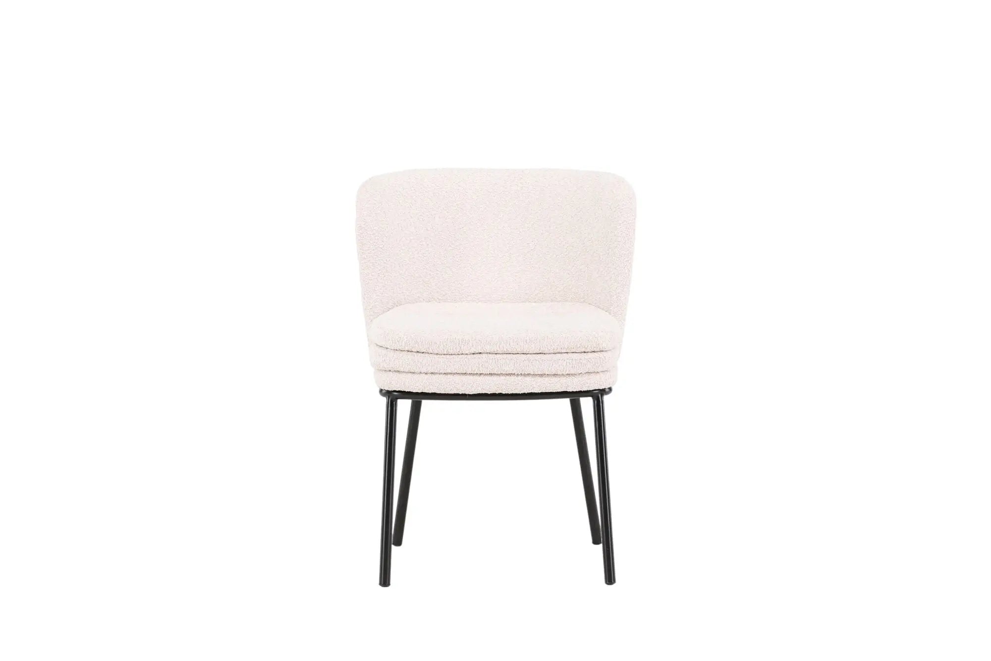 Lot de 2 chaises de salle à manger Agnes - 56.5*46.5*76.5 - Loop