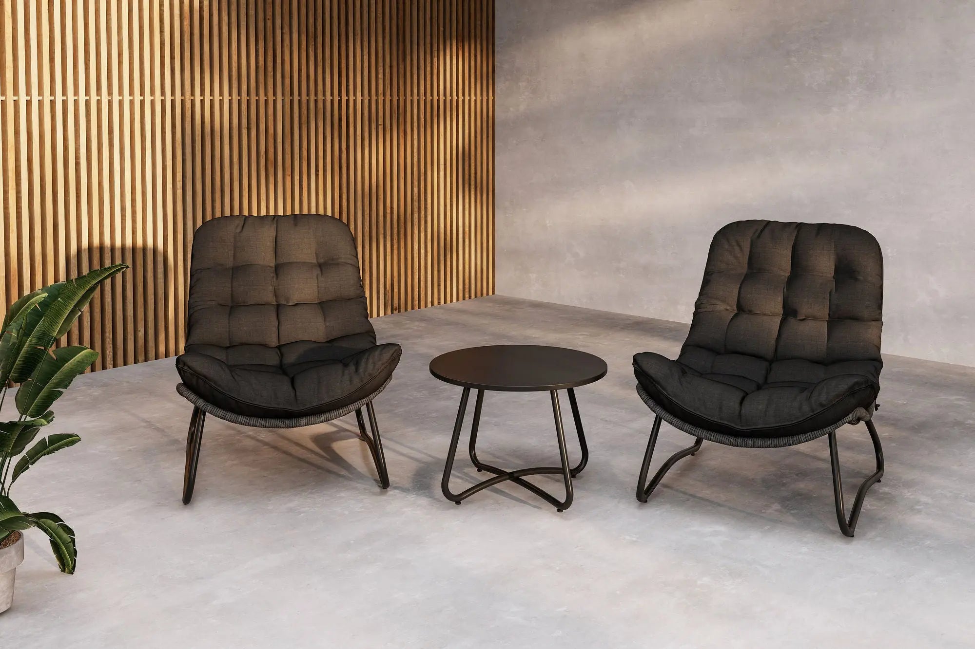 Lot de 2 chaises longues Cala  Loome