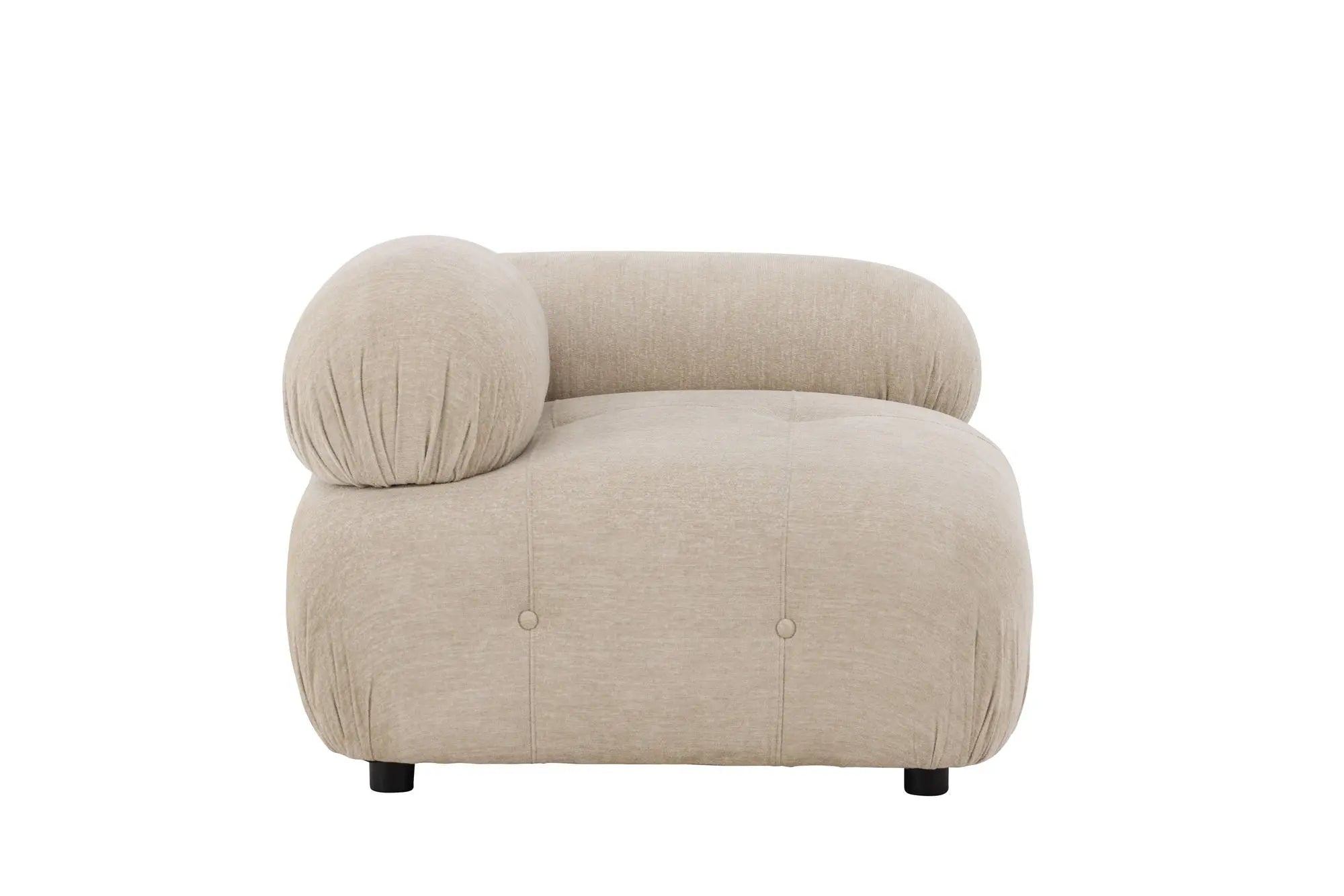 Canapé modulable Mika - 95 x 95 x 70 - Polyester