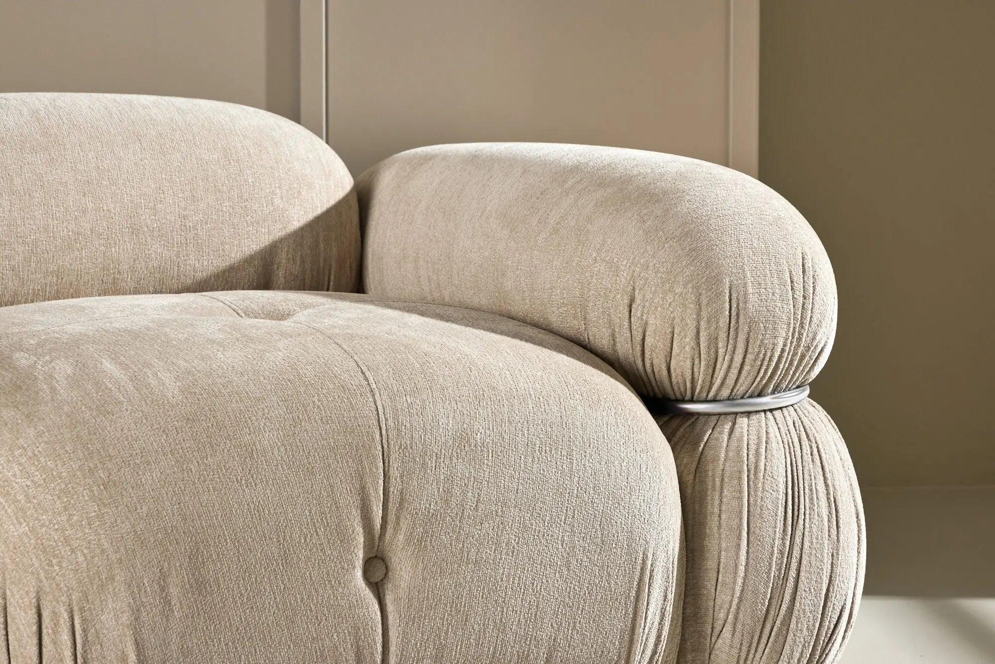 Canapé modulable Mika - 95 x 95 x 70 - Polyester