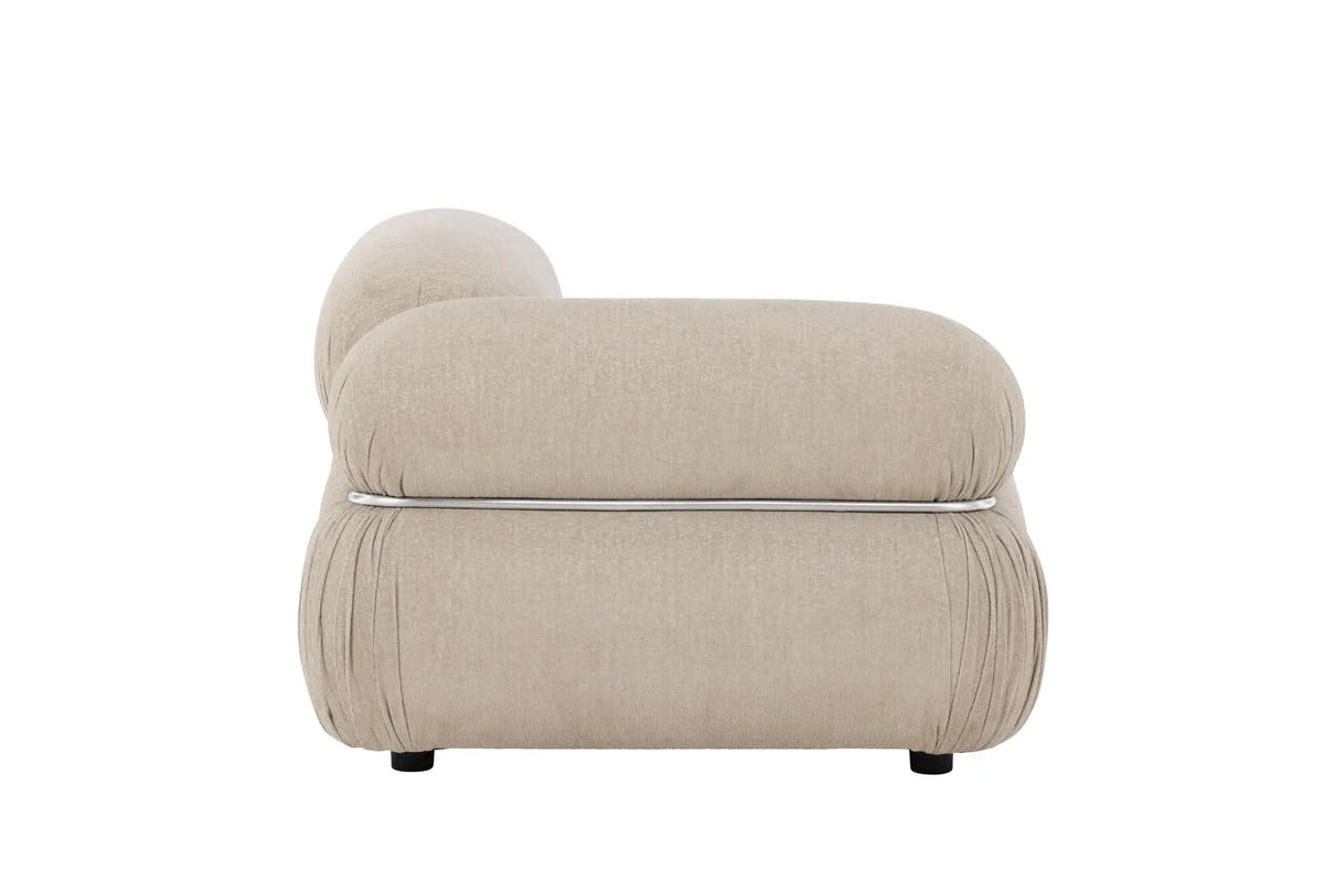 Canapé modulable Mika - 95 x 95 x 70 - Polyester