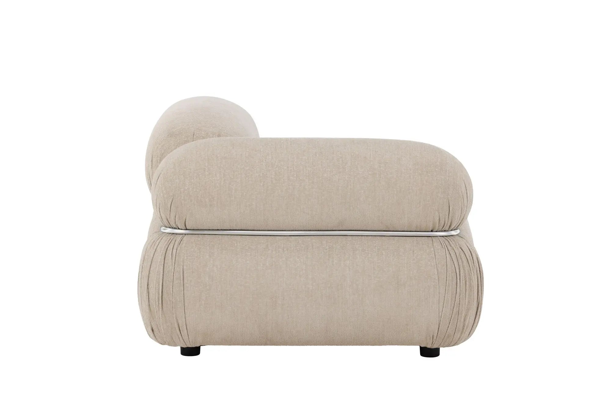 Canapé modulable Mika - 95 x 95 x 70 - Polyester