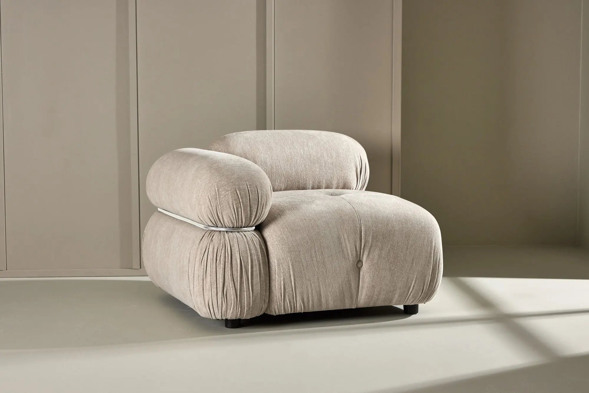 Canapé modulable Mika - 95 x 95 x 70 - Polyester