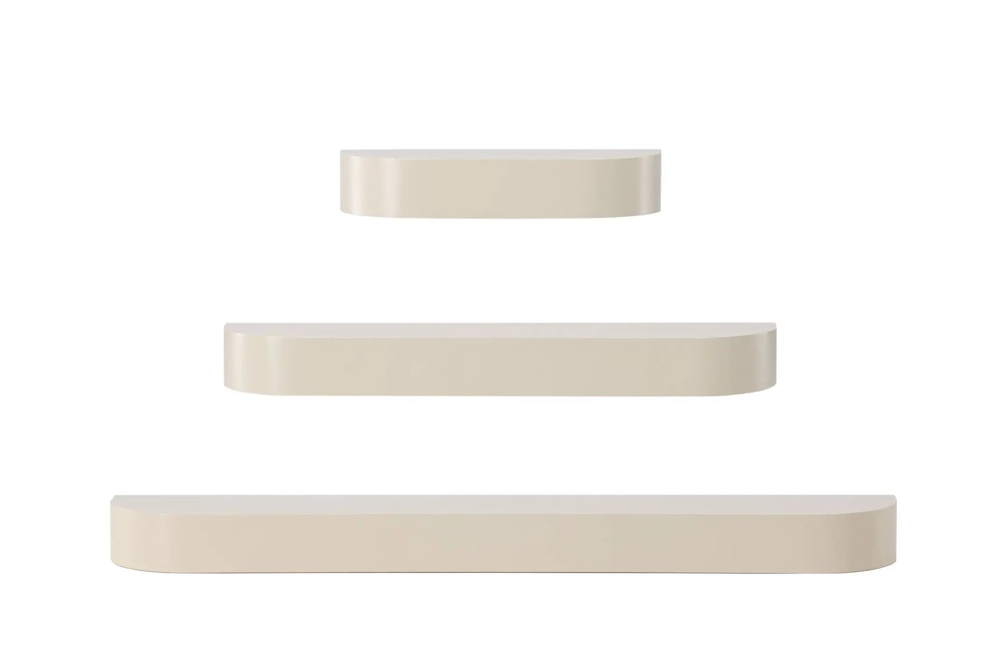 Ensemble de 3 étagères Glow - MDF