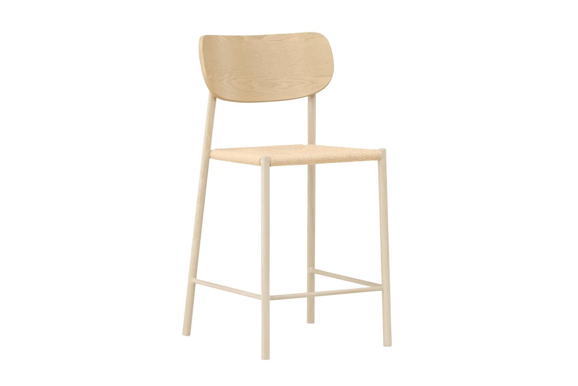 Tabouret de bar Polly - 55 x 52 x 101 - Rotin